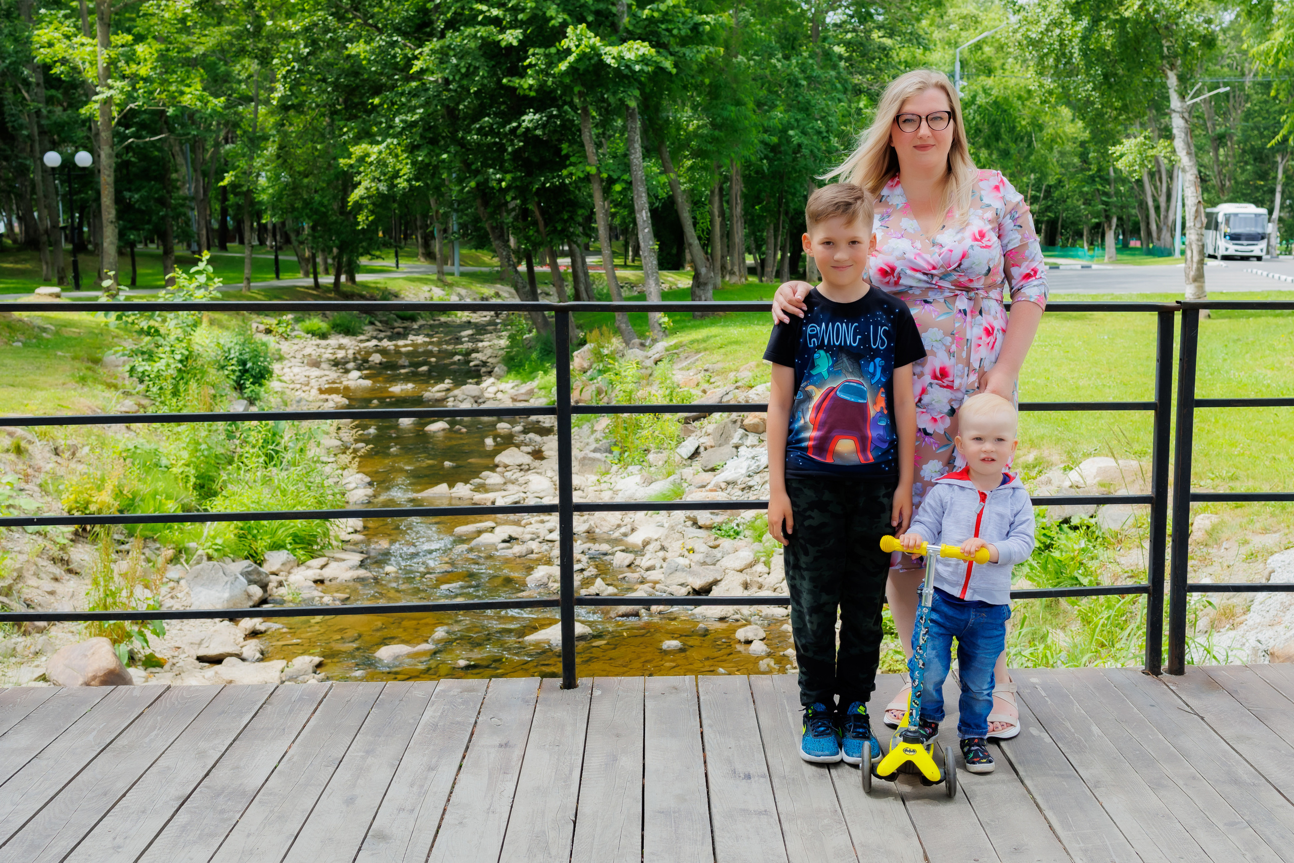Семейная прогулка по парку. Свадебный, семейный и репортажный фотограф в Южно-Сахалинске Артур Петросян