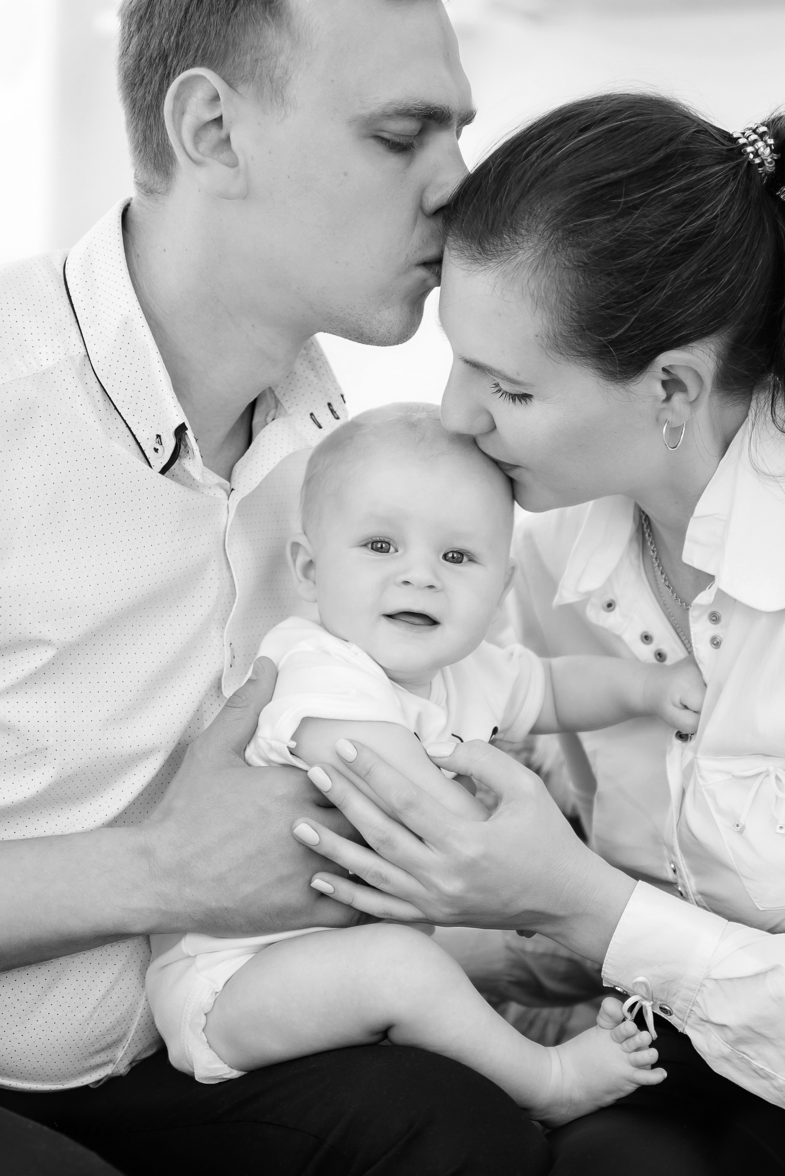 Семейная фотосессия Олег, Оля и Ванечка. Любовь Федоряева — фотограф в Симферополе и в Крыму