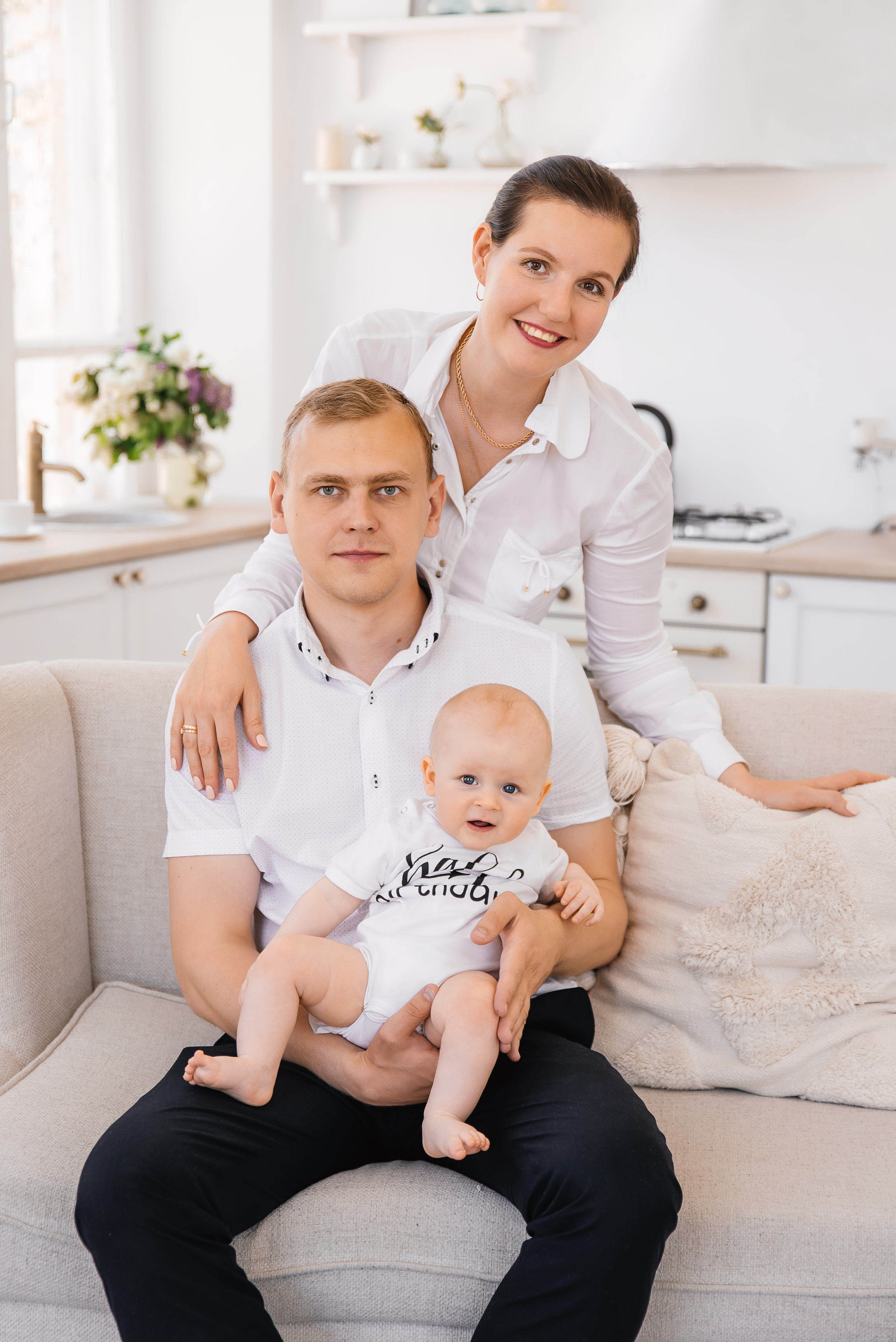 Семейная фотосессия Олег, Оля и Ванечка. Любовь Федоряева — фотограф в Симферополе и в Крыму