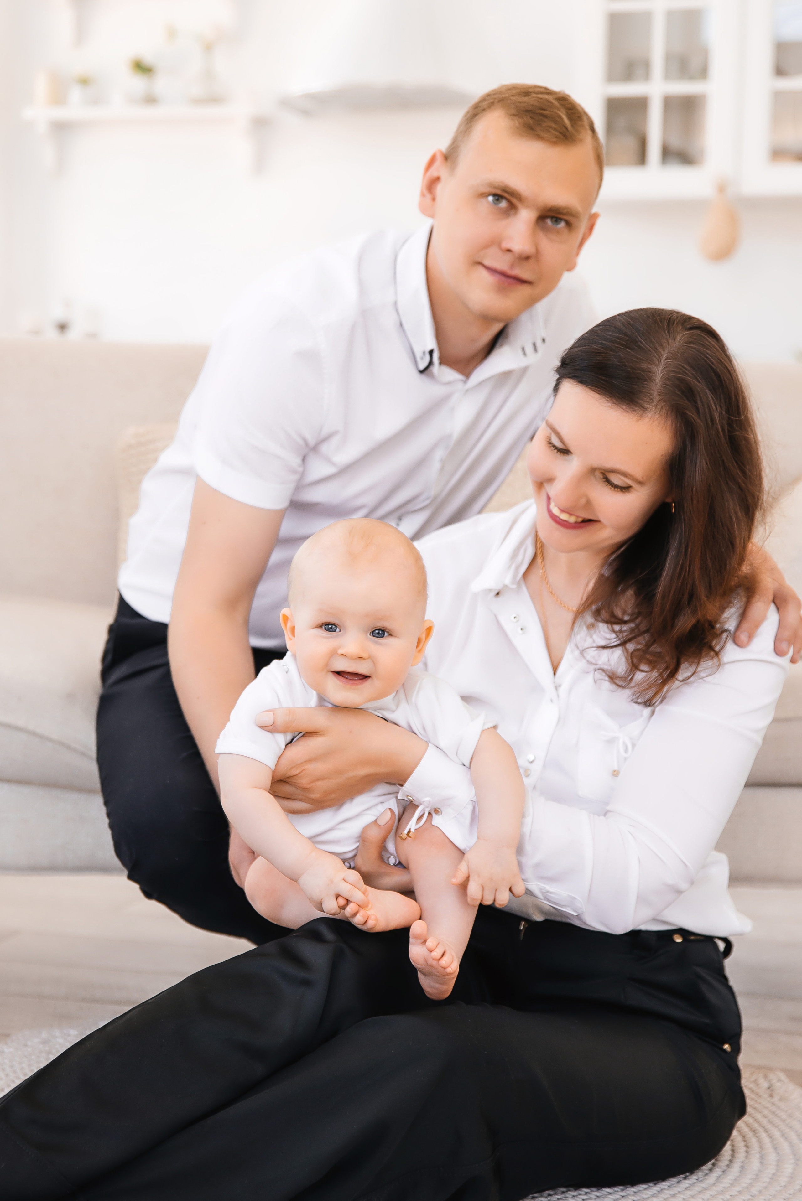 Семейная фотосессия Олег, Оля и Ванечка. Любовь Федоряева — фотограф в Симферополе и в Крыму