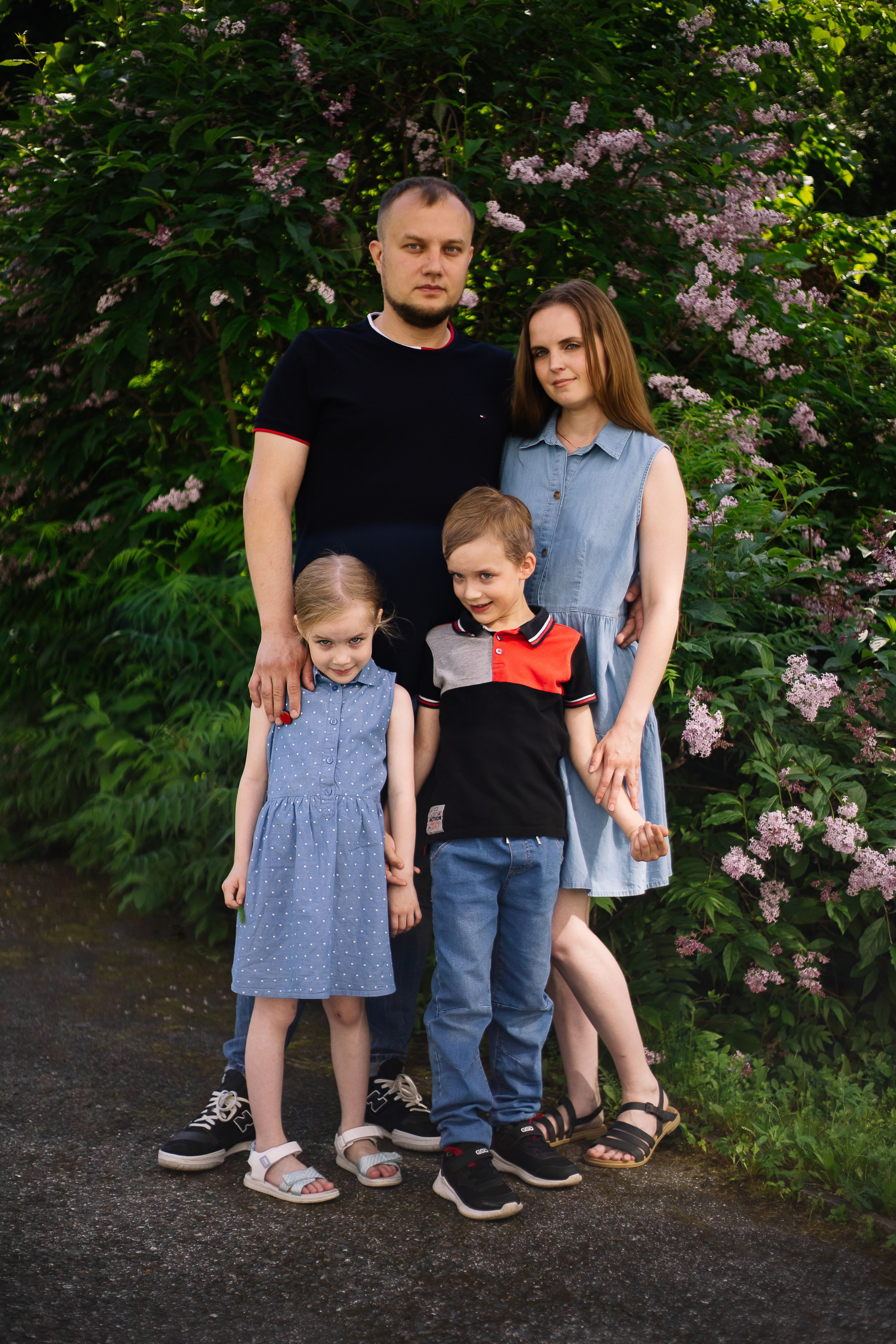 Летняя прогулка в Ботаническом саду города Томска. Семейный фотограф в Томске Максимова Екатерина