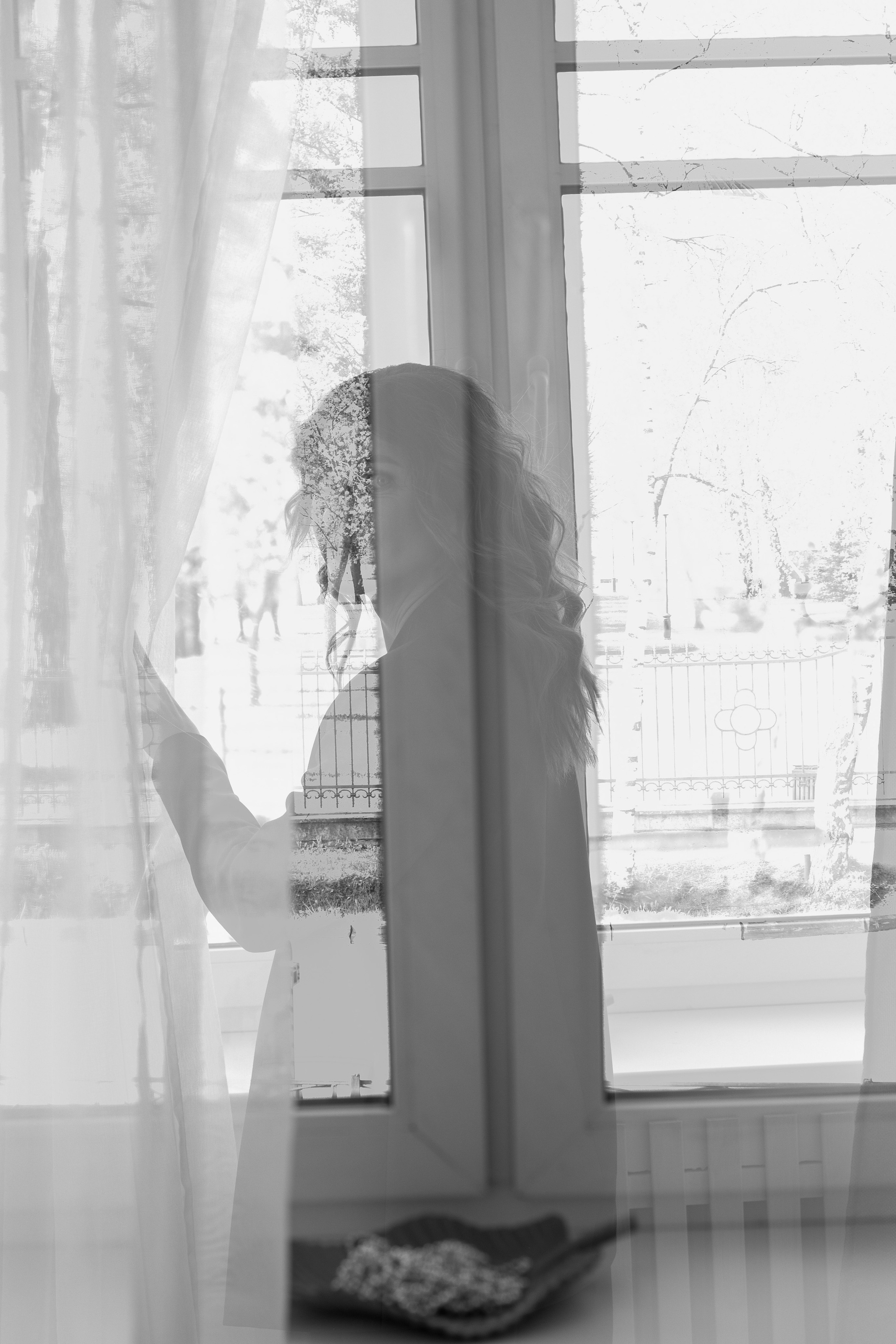 Lady in red. Художественная фотография