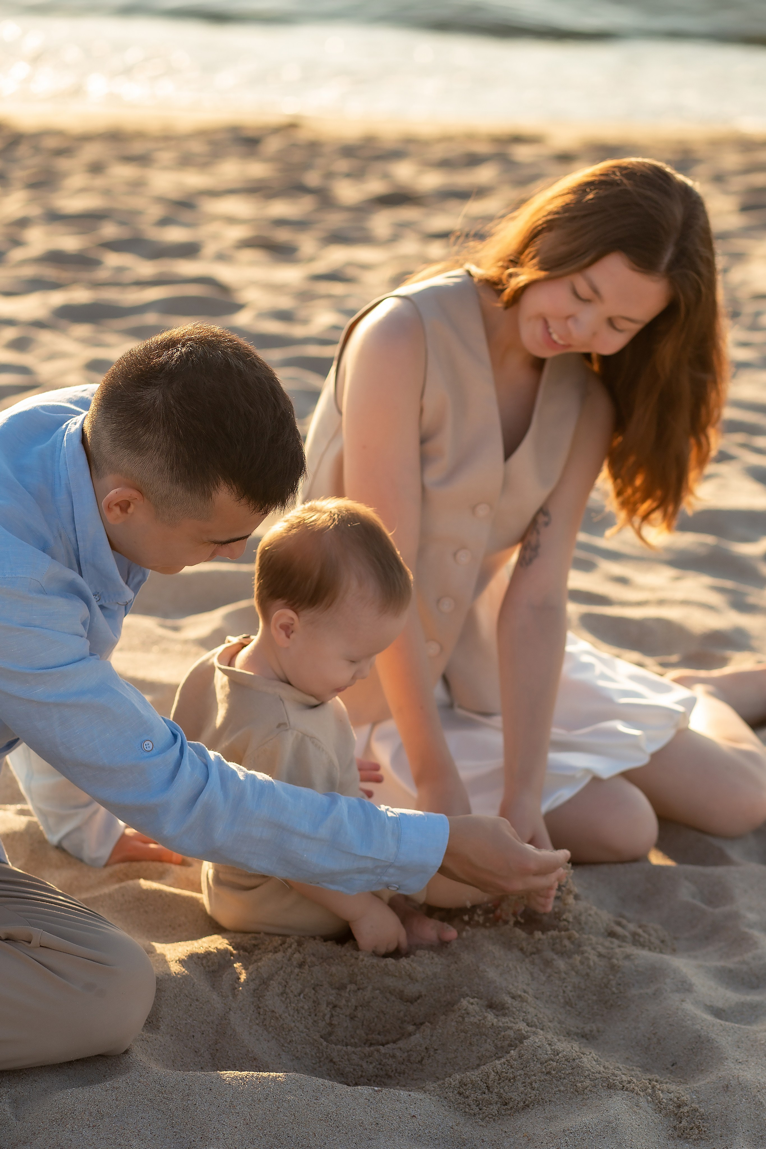Карина, Эмиль и Марсель. На закате лета. Фотограф в Калининграде Решетникова Алина