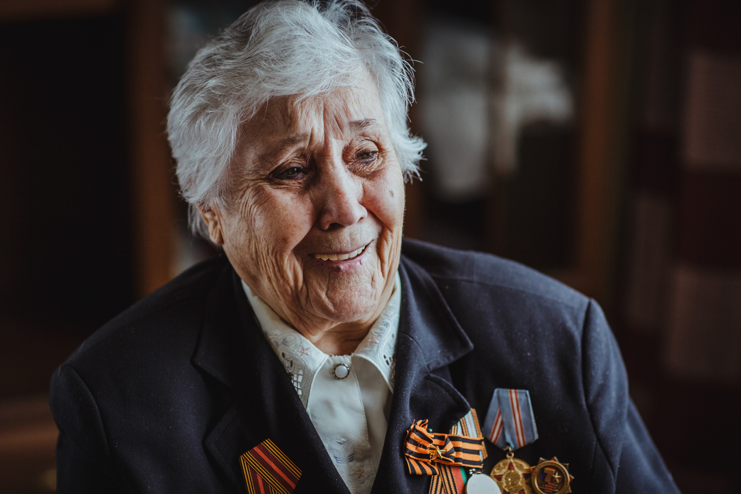 Ветеран Великой Отечественной Войны, портрет