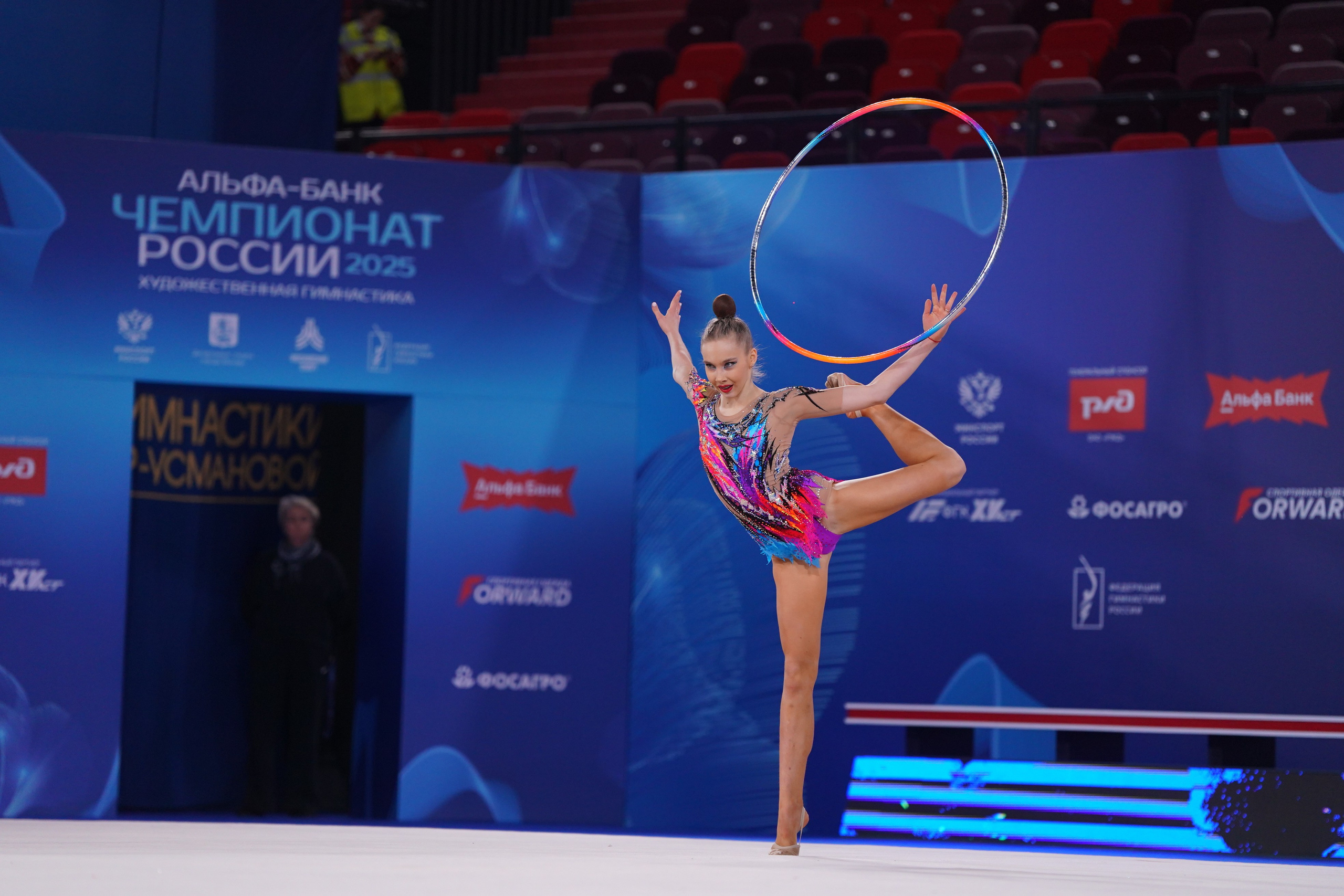 Кира Белкина. Чемпионат России по художественной гимнастике 2025. Спортивный фотограф Олег Медведев | prosport67 | Смоленск