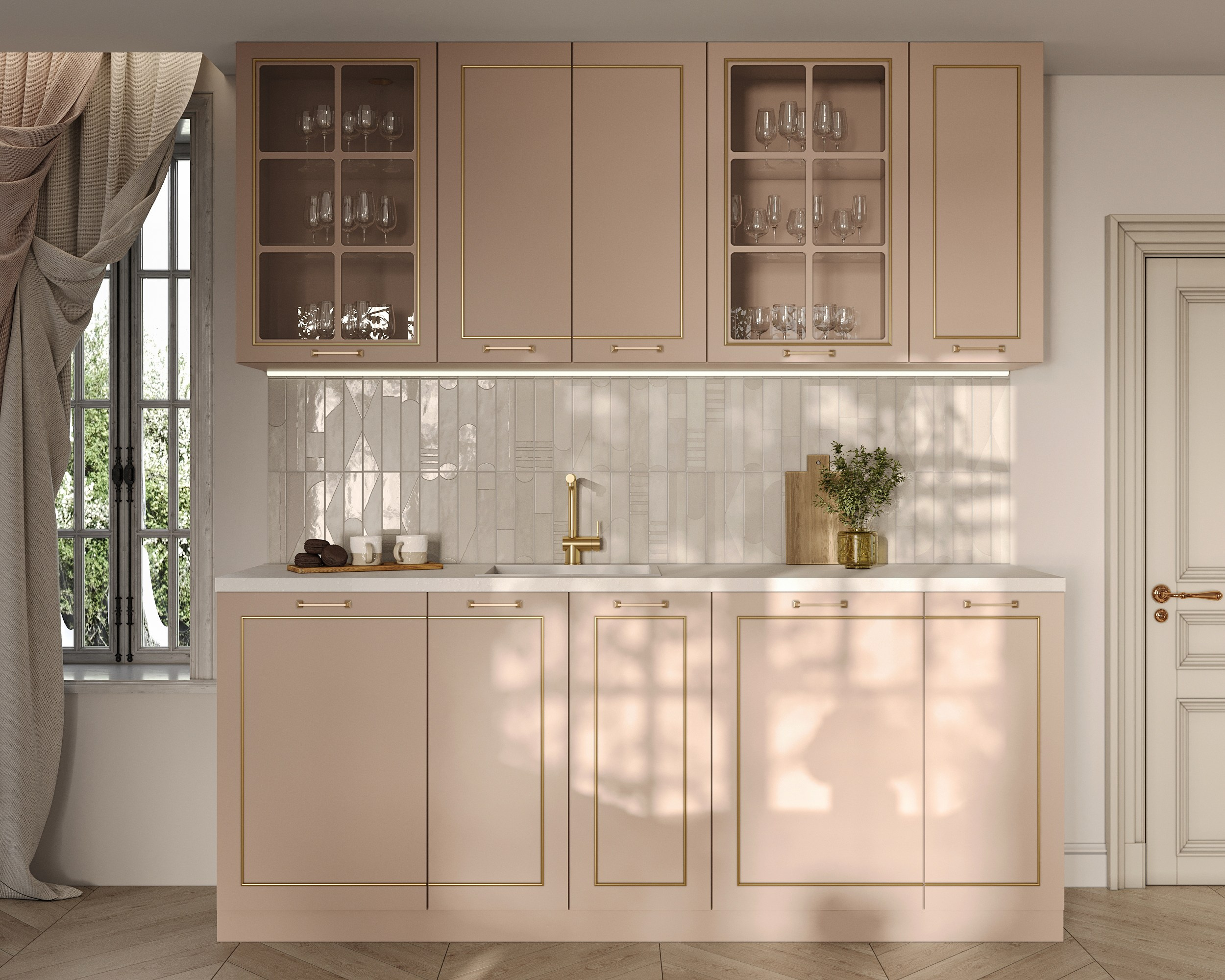 MKR кухонные гарнитуры (предметная 3D визуализация). Королёва Анастасия | 3D визуализатор