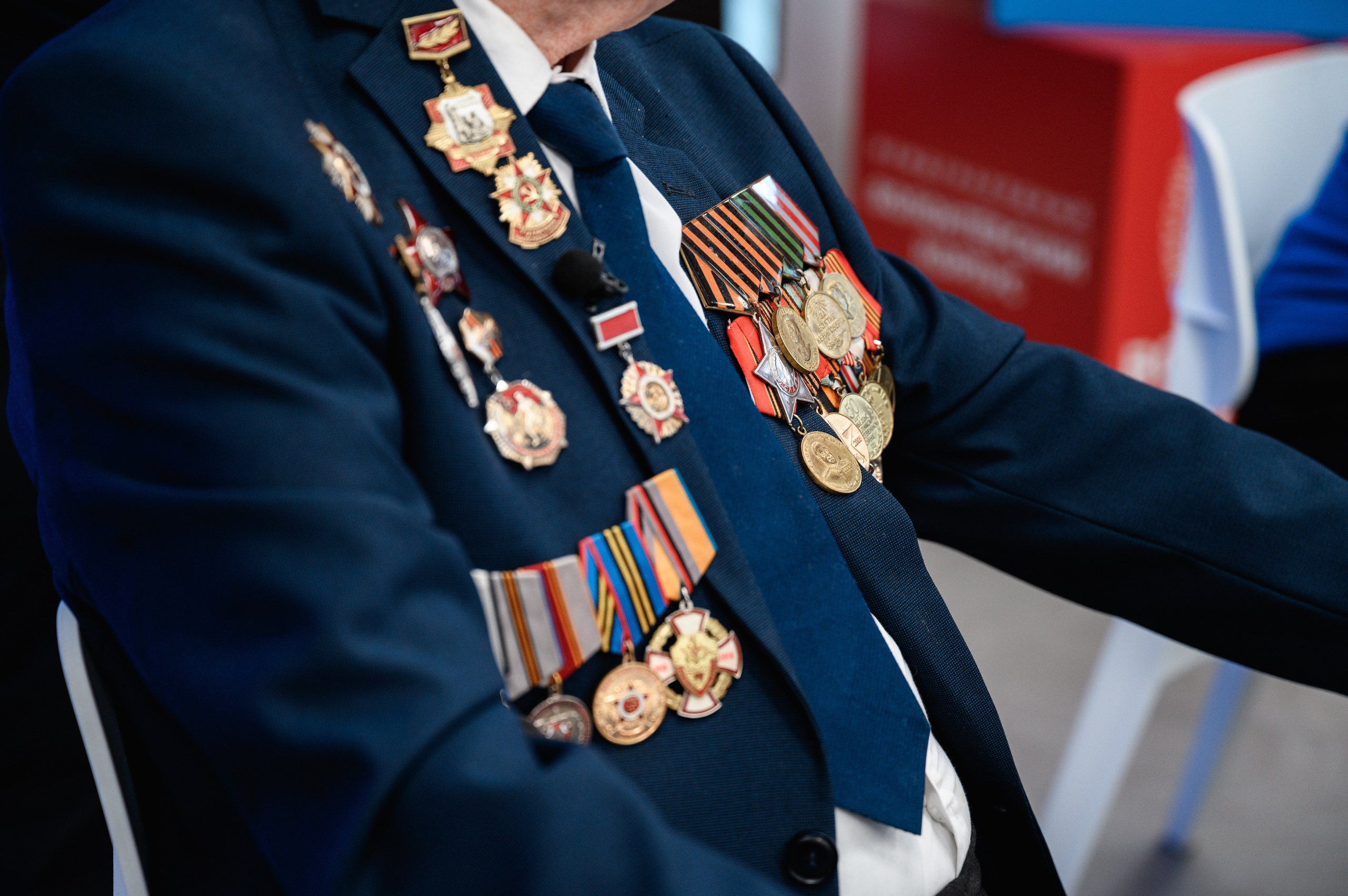 Встреча с ветераном. Фотограф Захваткин Роман