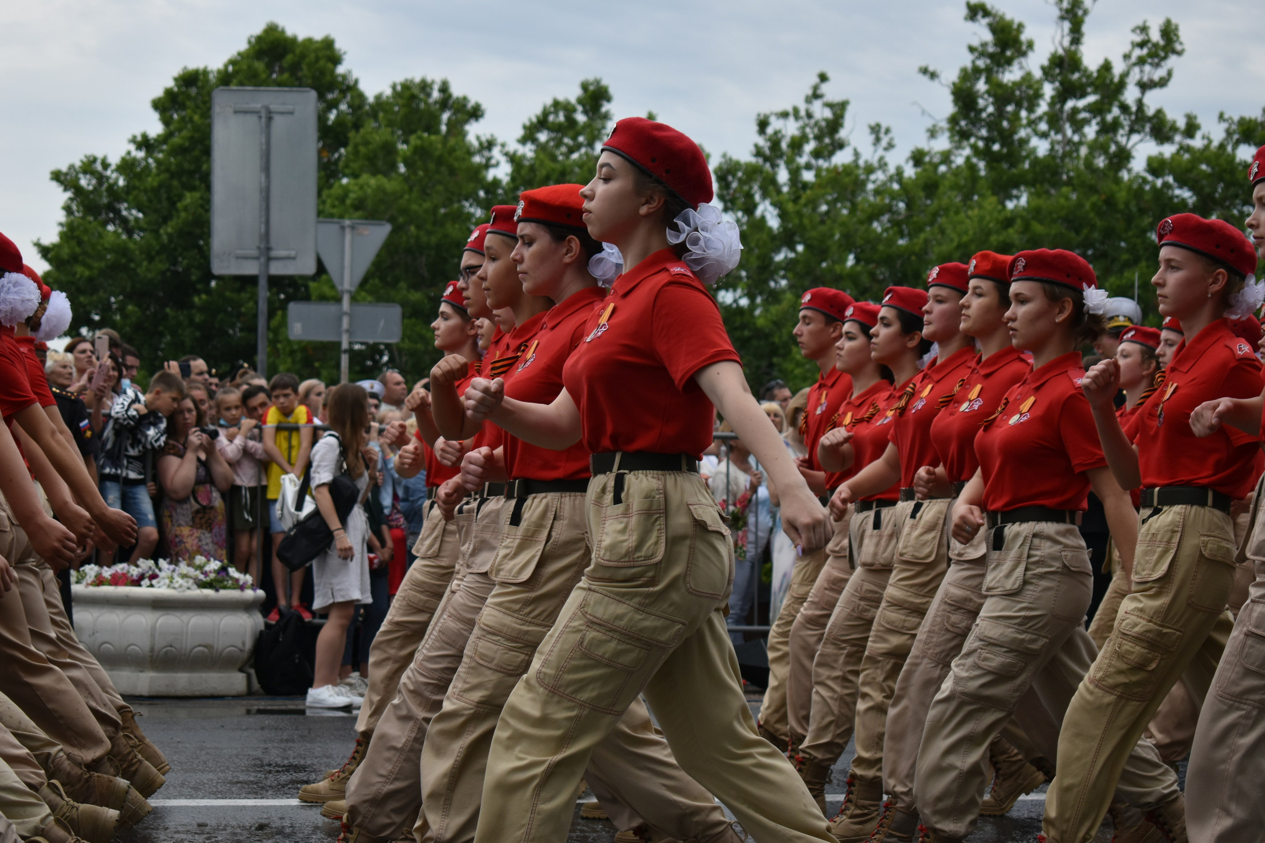 Парад Победы. Фотограф-ретушер в Крыму Юля Лобурец
