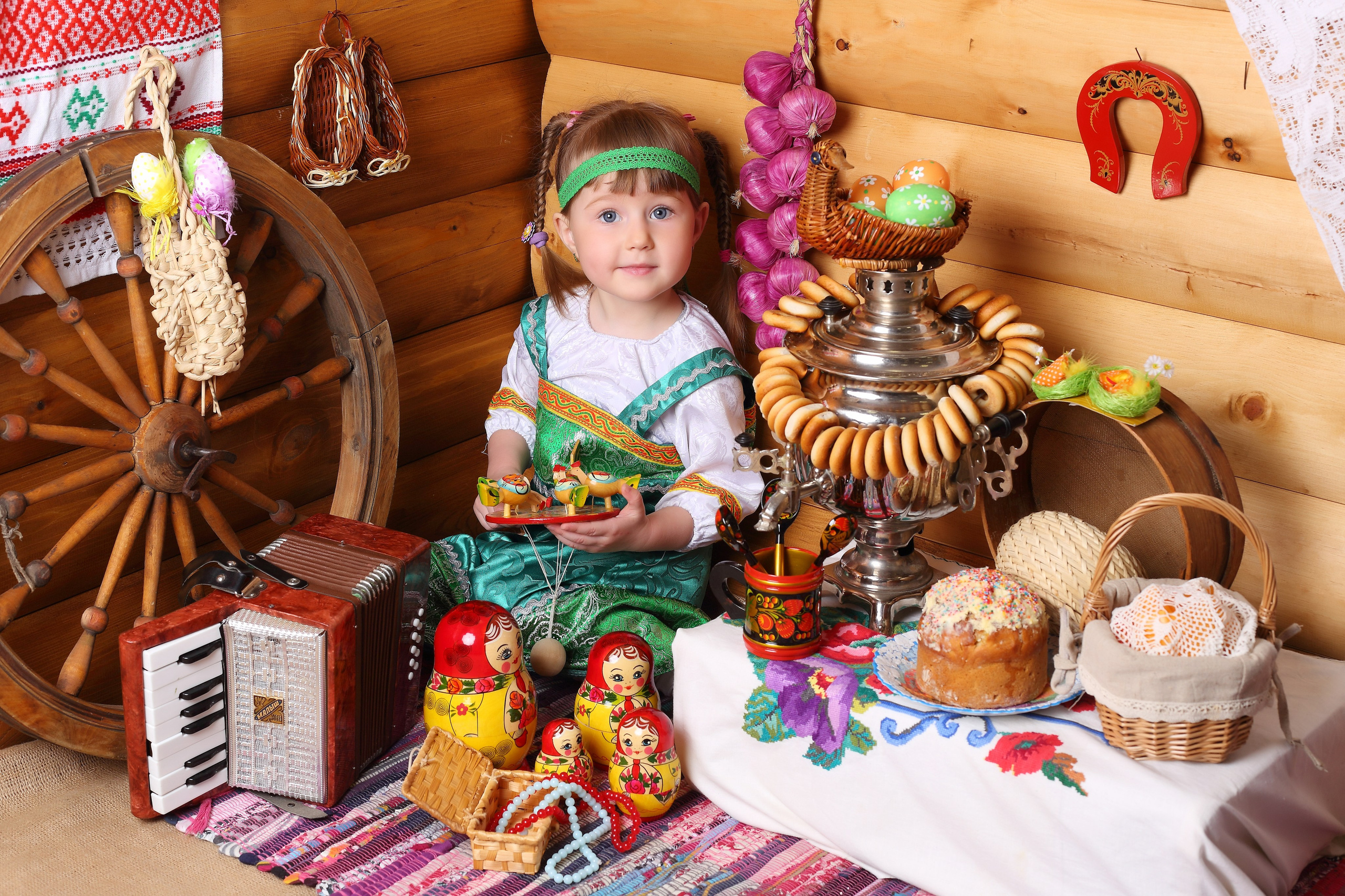 Домик в деревне. Детская выездная фотостудия