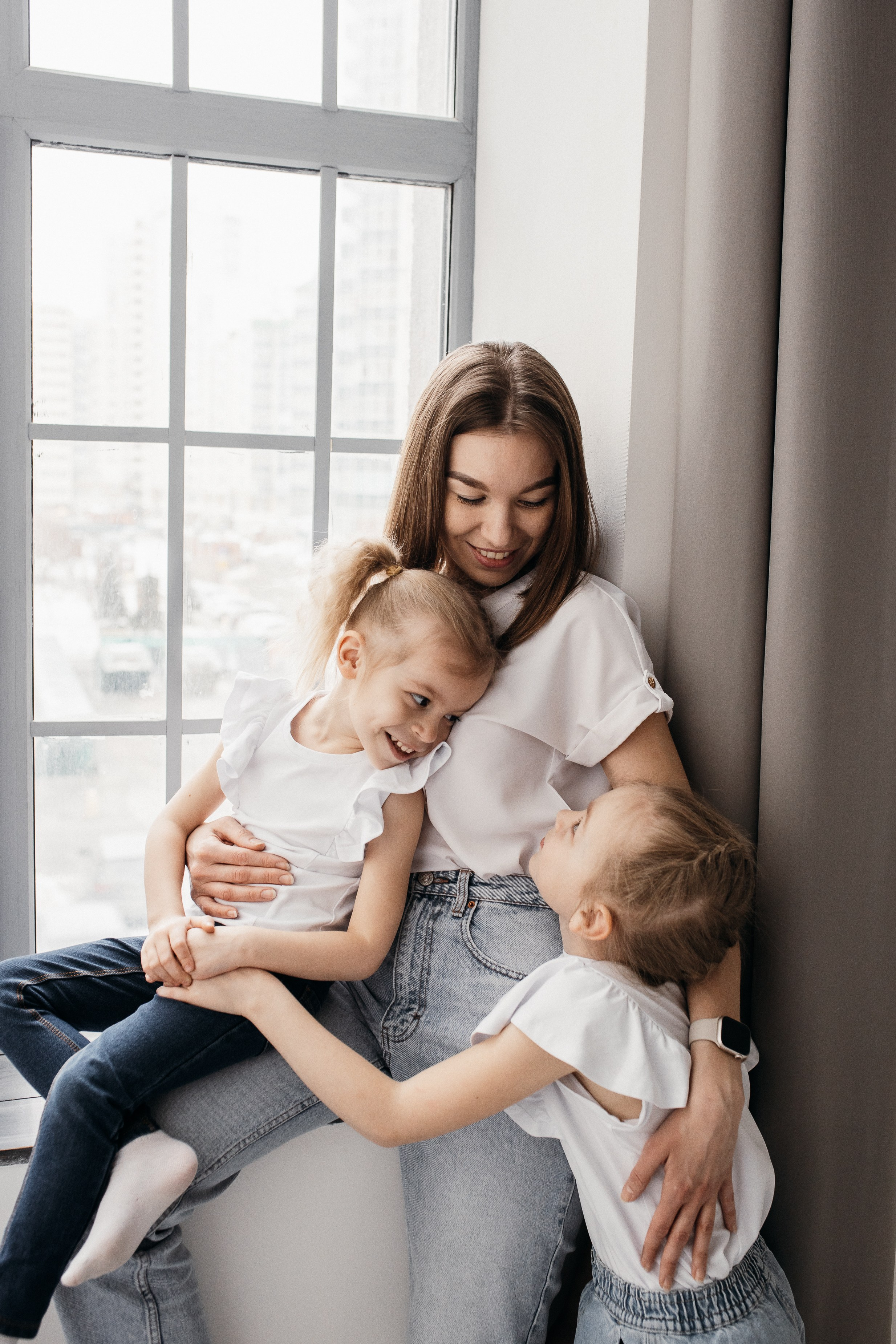 Настя, Соня и Алиса. Семейный фотограф Трусова Евгения в Екатеринбурге