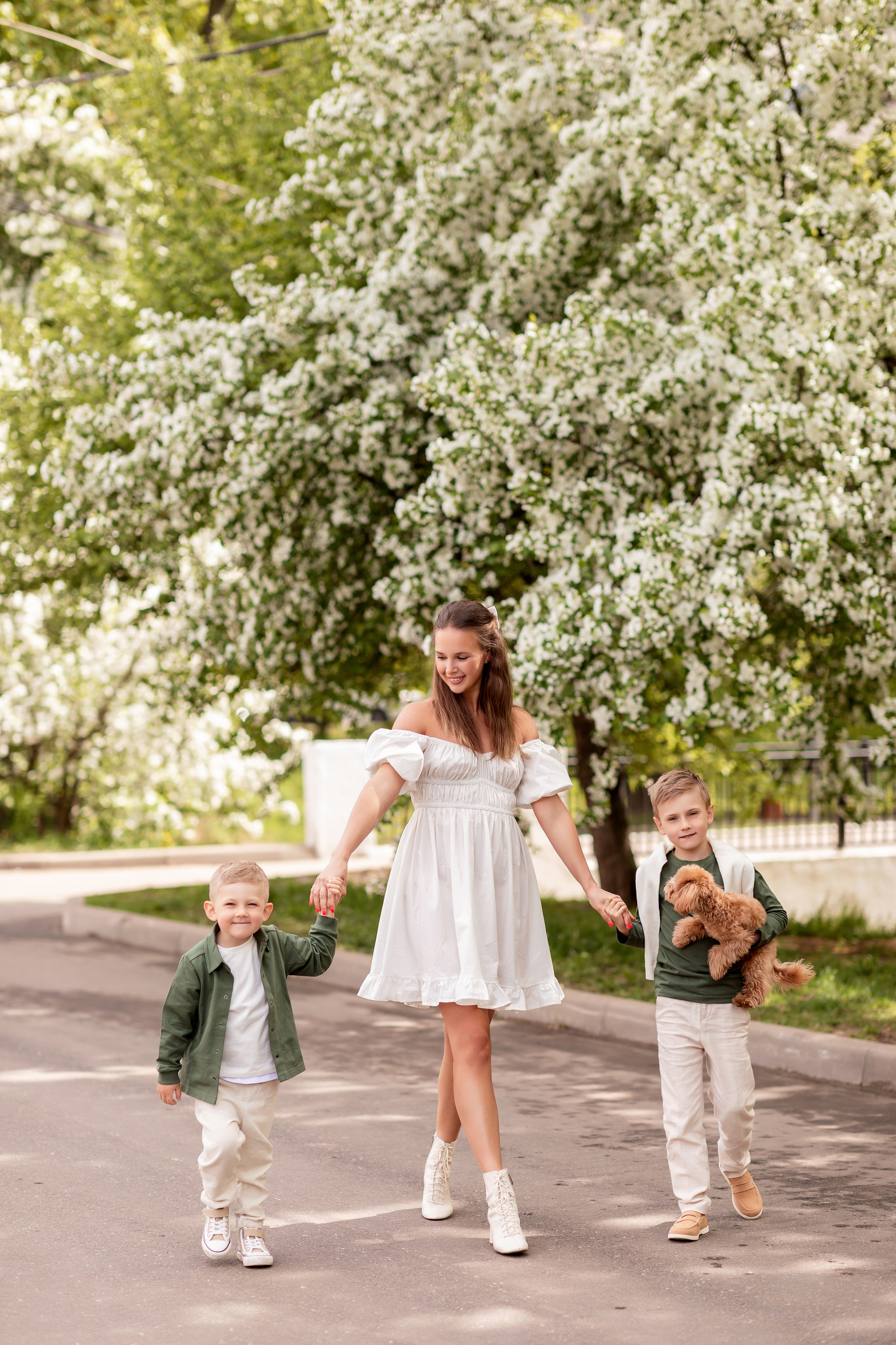 Весна. Семейный фотограф в Москве