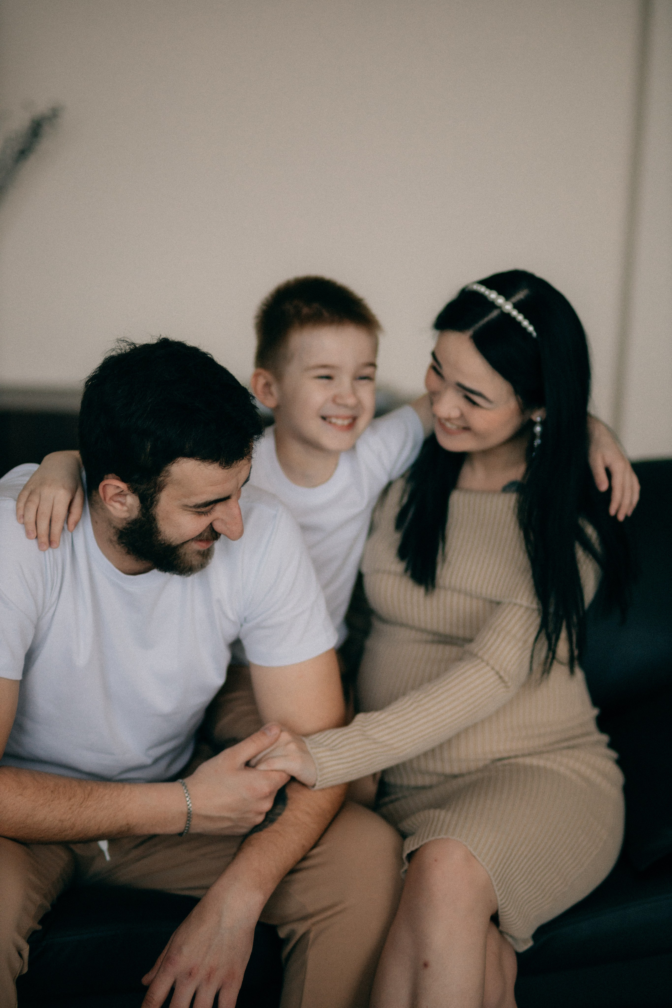 Евгения, Александр и Тимофей. Фотограф София Комкина