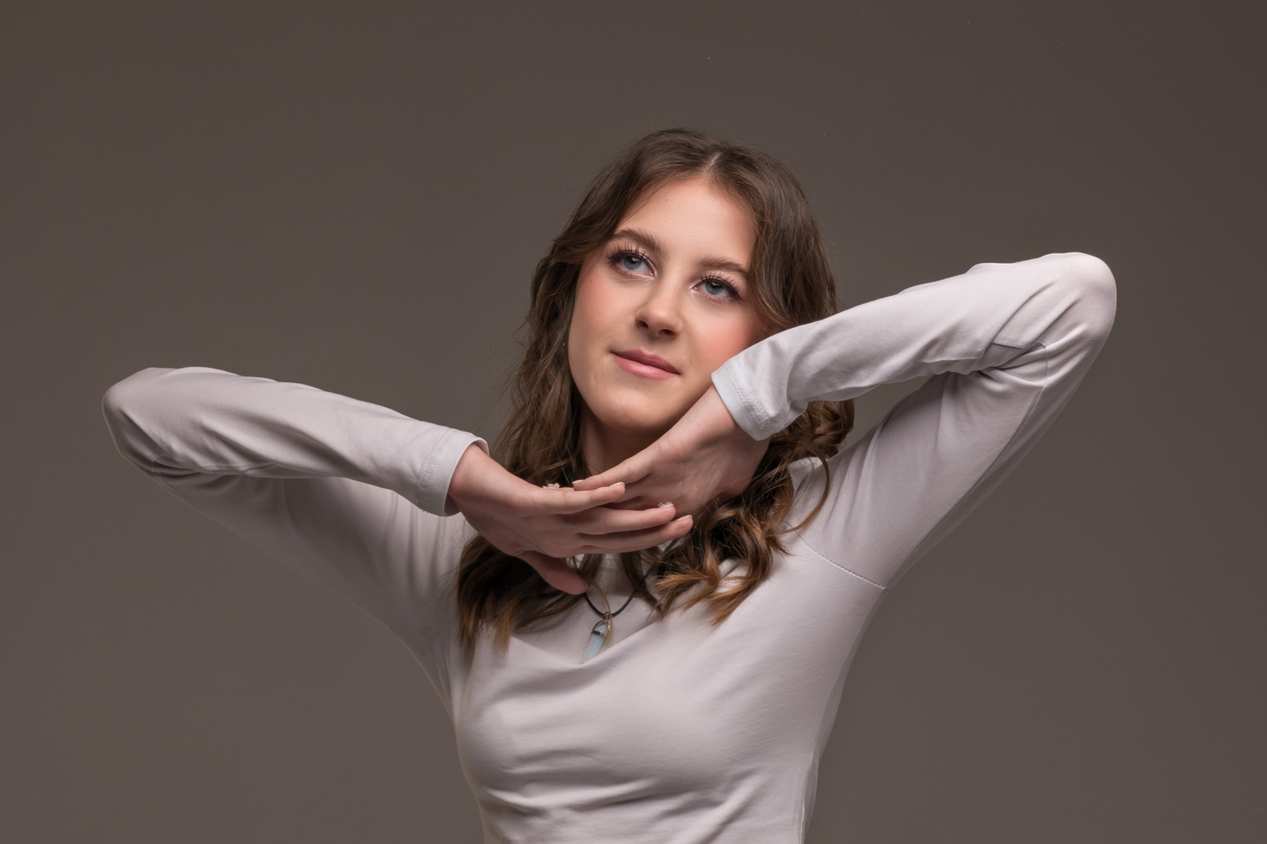 Съемки в студии