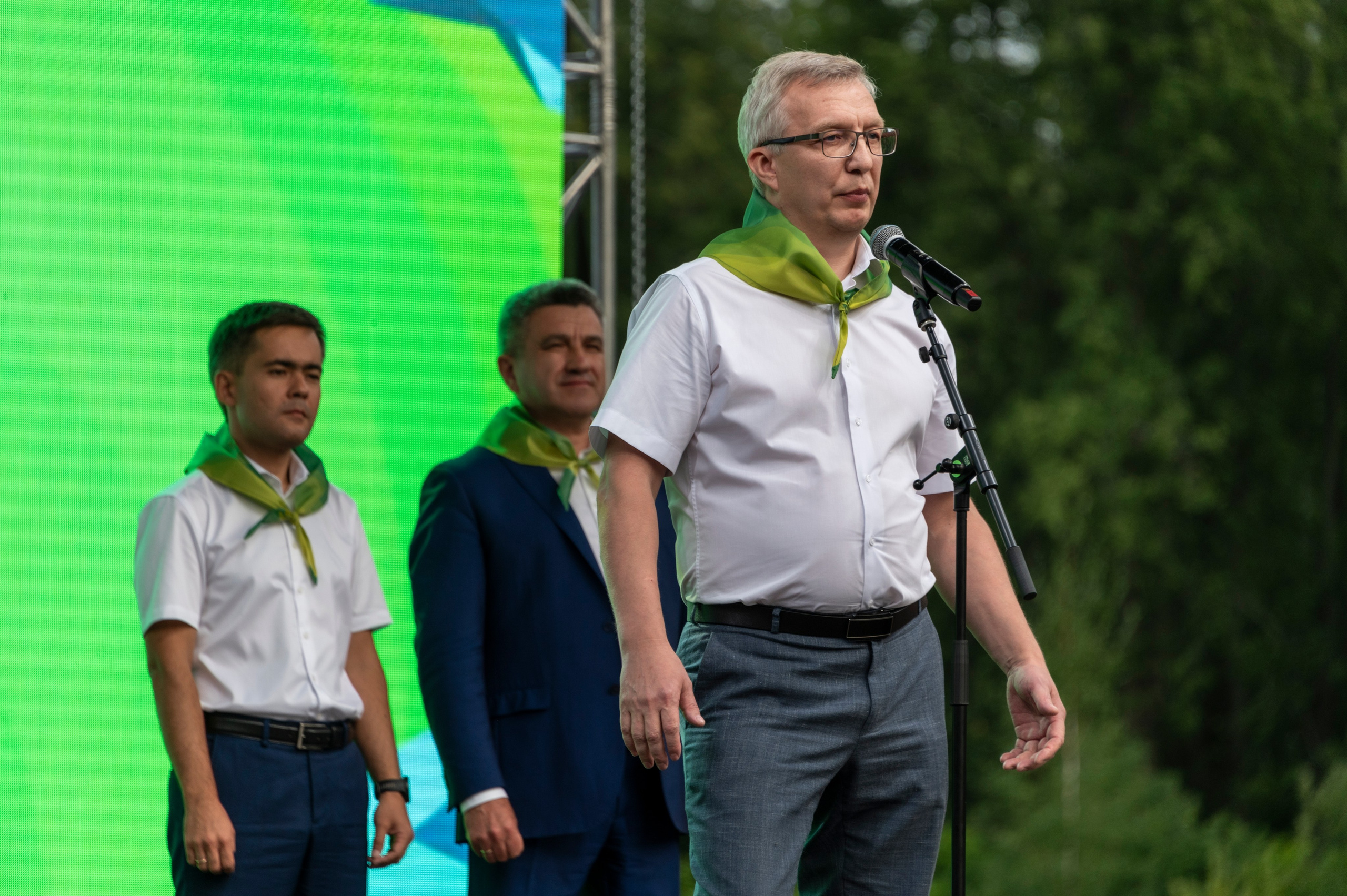 Полевая олимпиада Юных геологов. Фотограф Роман Адлер