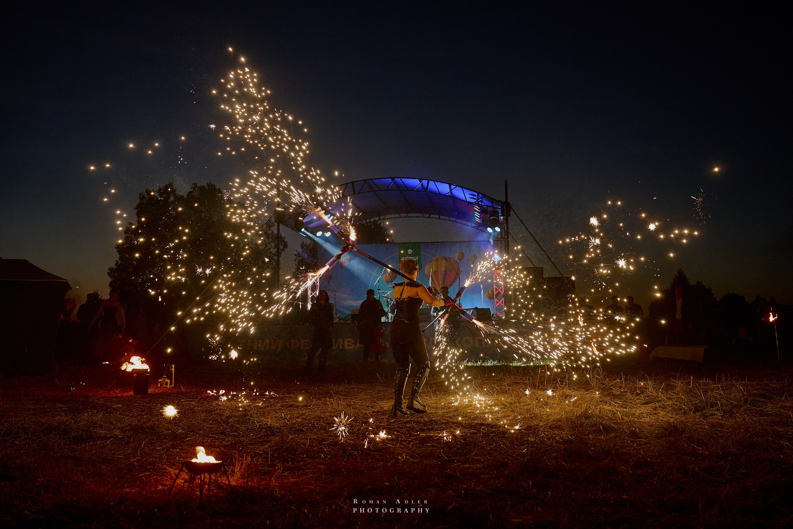 Фестиваль воздухоплавания «Золотое кольцо России». Фотограф Роман Адлер