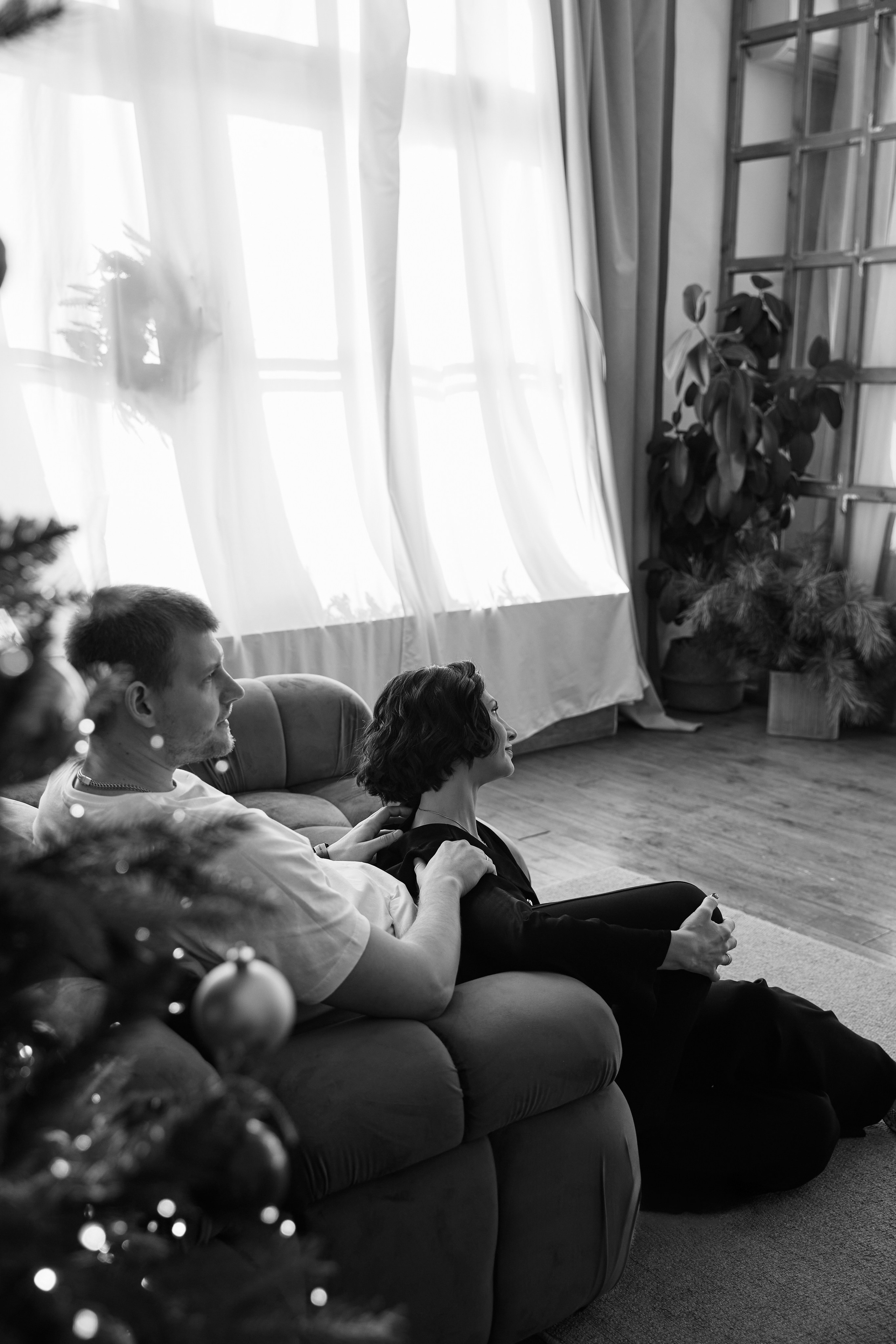 Анна и Сергей. Фотограф женского портрета, беременности и материнства Харькова Елена