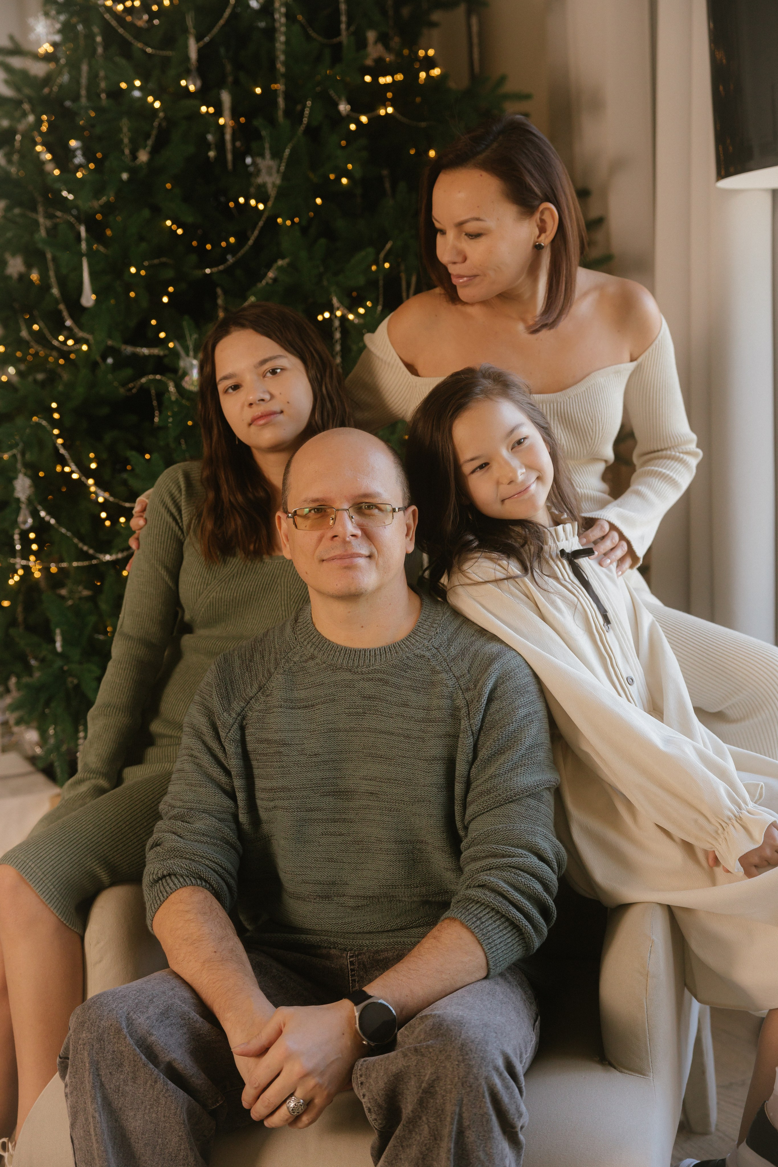 Олег + Альбина + Ярослава + Влада. Семейный и детский фотограф Юлия Шох