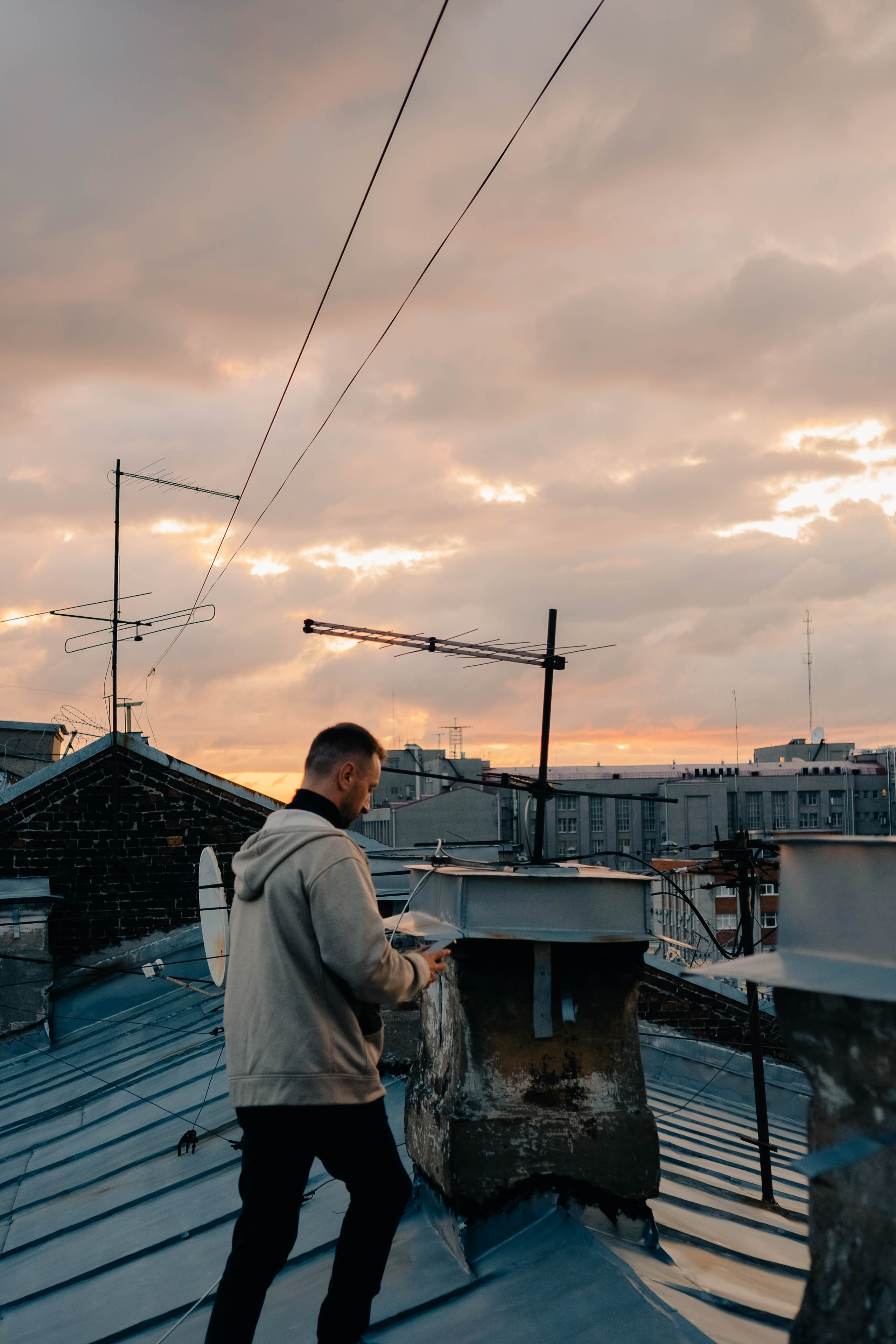На крыше. Профессиональный фотограф, Санкт-Петербург — Виктория Богомолова