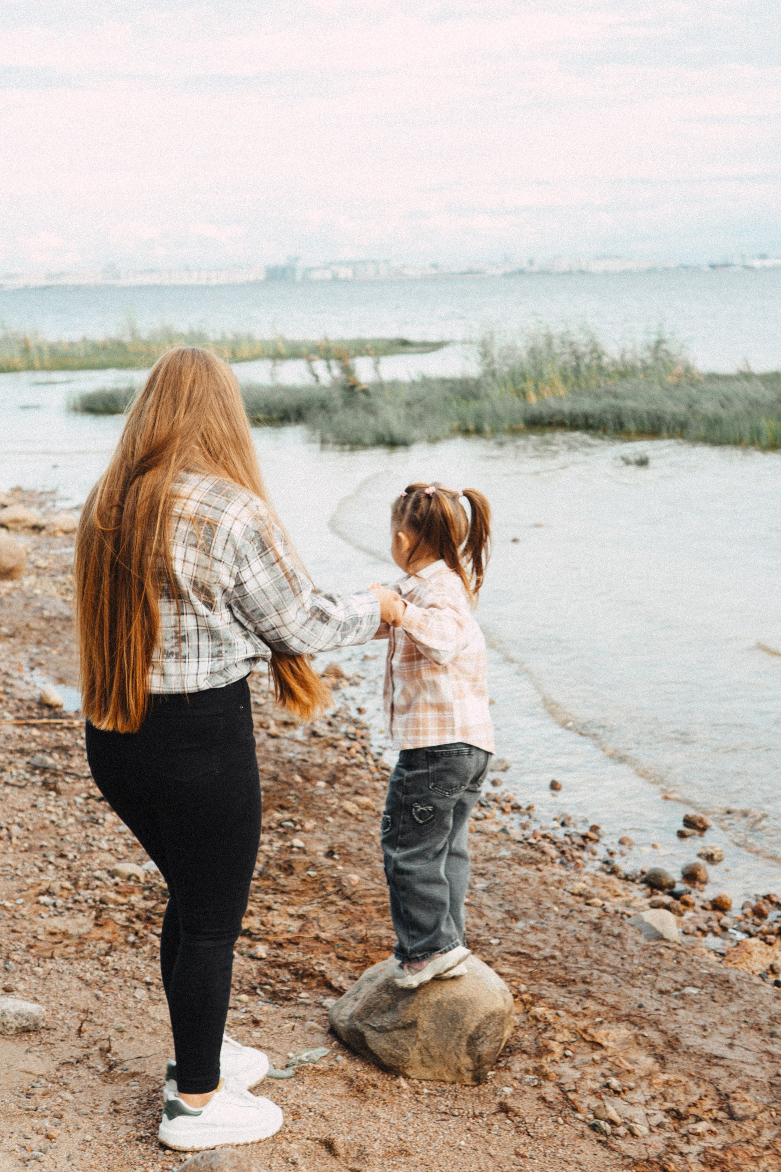 МАМА И ДОЧКА НА ФИНСКОМ ЗАЛИВЕ. Профессиональный фотограф, Санкт-Петербург — Виктория Богомолова