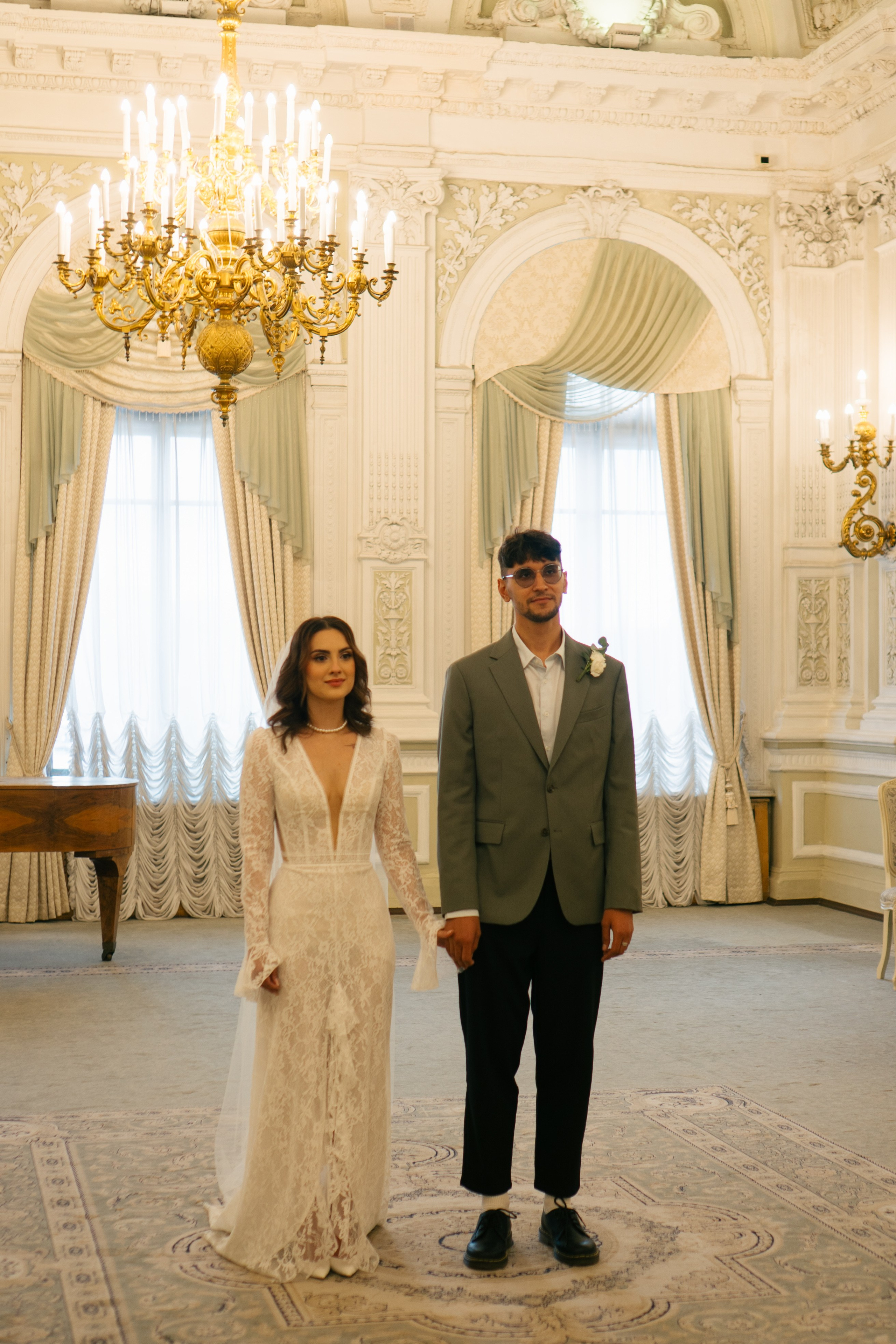 СВАДЕБНАЯ СЬЕМКА В ПЕРВОМ ДВОРЦЕ БРАКОСОЧЕТАНИЯ. Профессиональный фотограф, Санкт-Петербург — Виктория Богомолова