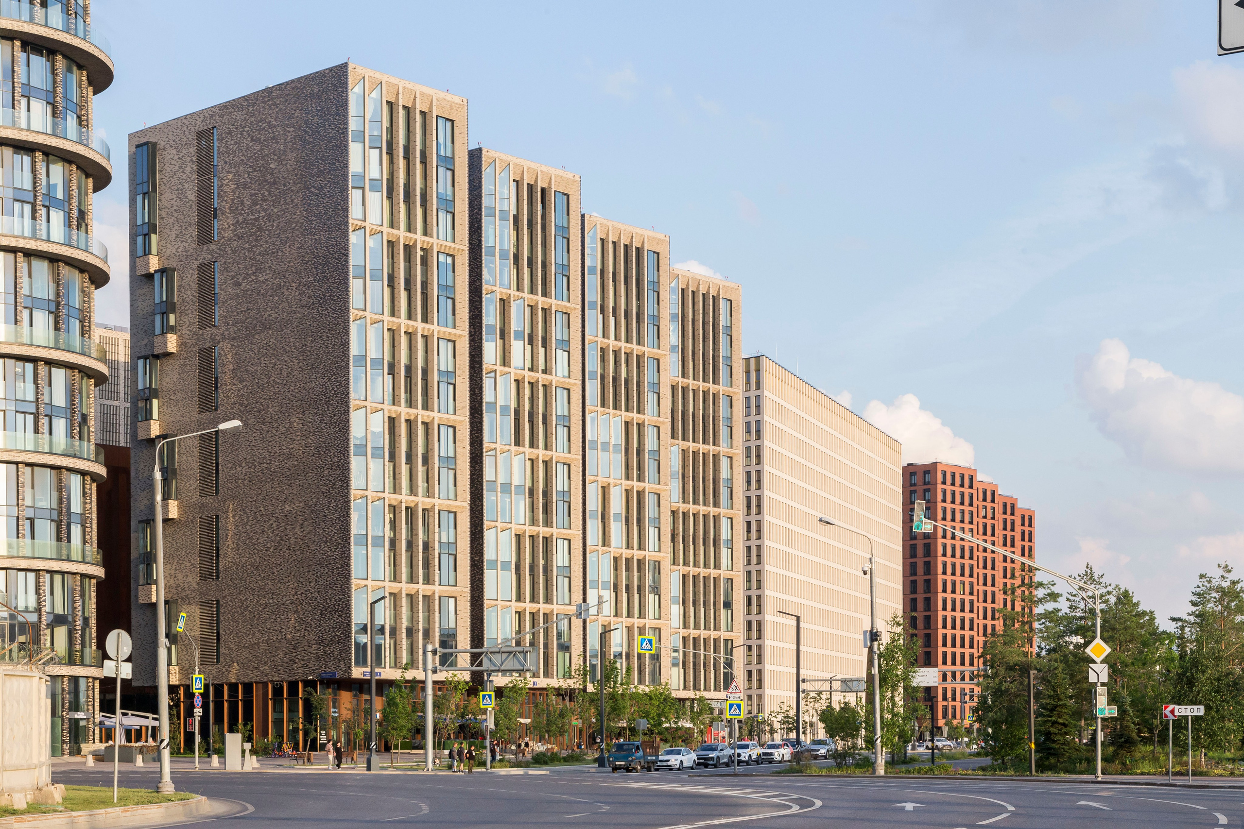 Жилой комплекс «Полуостров Зил». Сергей Скуратов ARCHITECTS