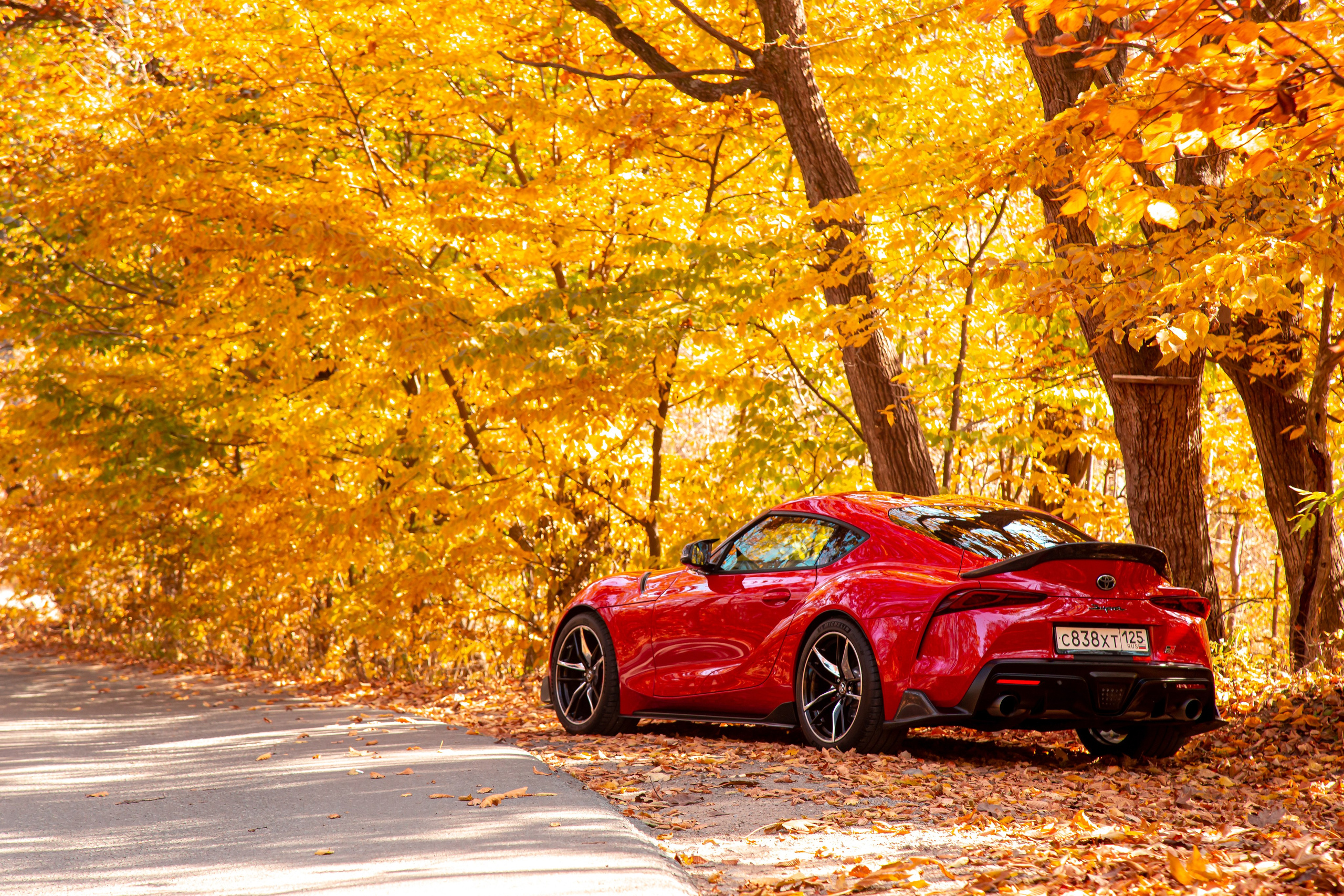 Toyota Supra. Фотограф Антон Клейнос, Владивосток