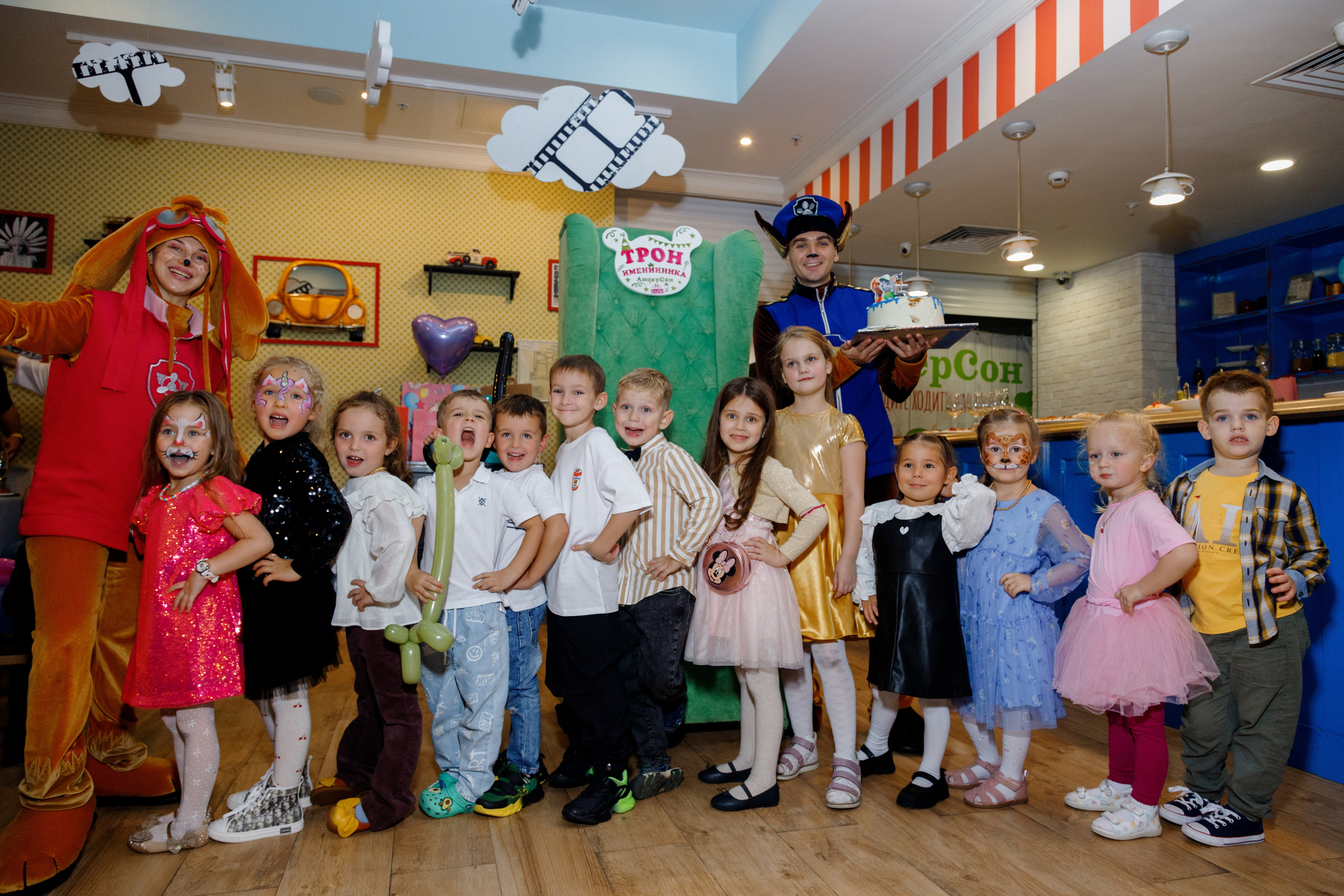 День рождения Кристиночки в ресторане Андерсон. Фотограф Александра Сыщенко