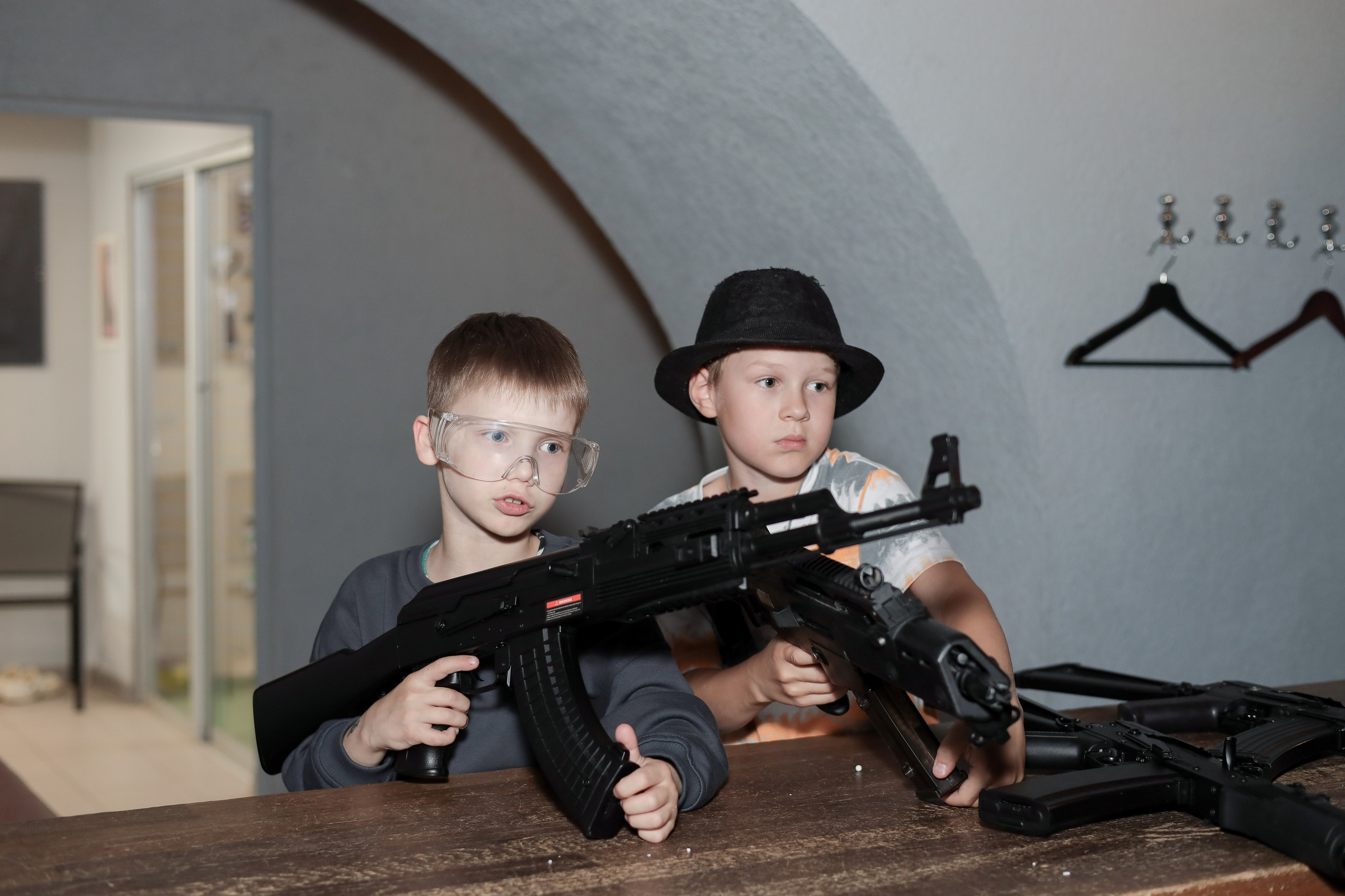 День рождение в стрелковом клубе. Фотограф Надршина Лилия