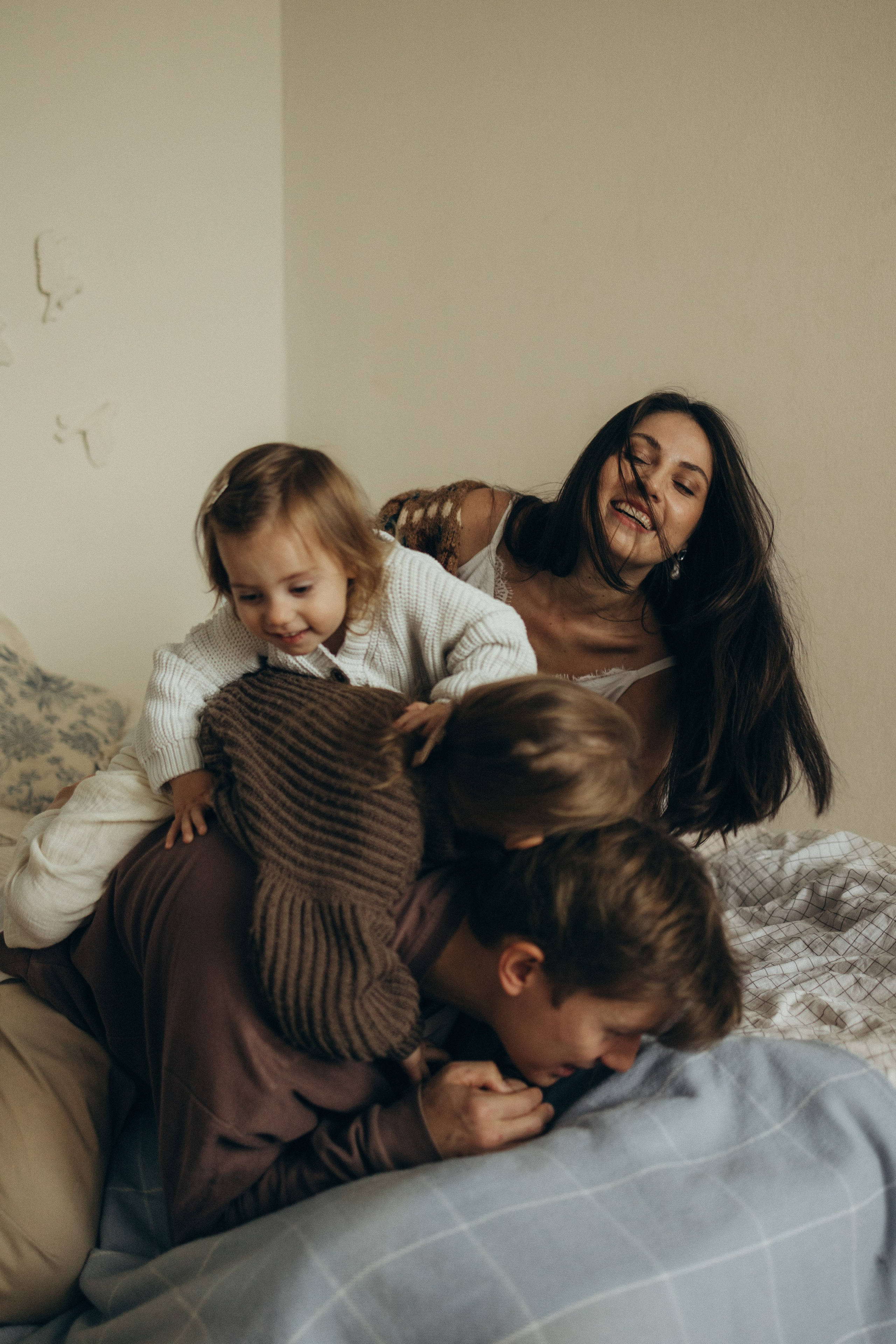 Семейное утро. Семейный фотограф в Москве Бунина Маргарита