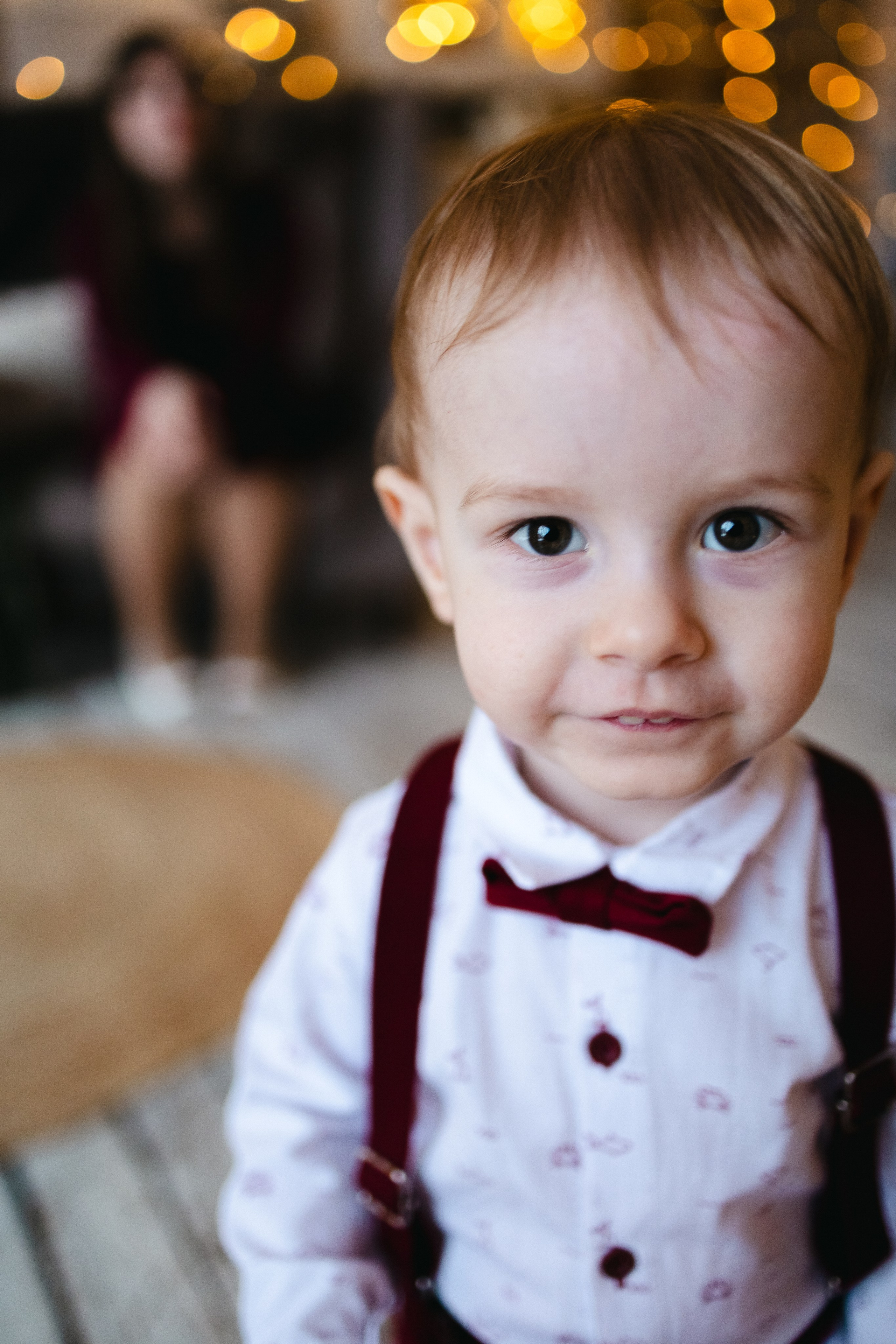 Новогодняя семейная с малышом. Семейный фотограф г. Тюмень