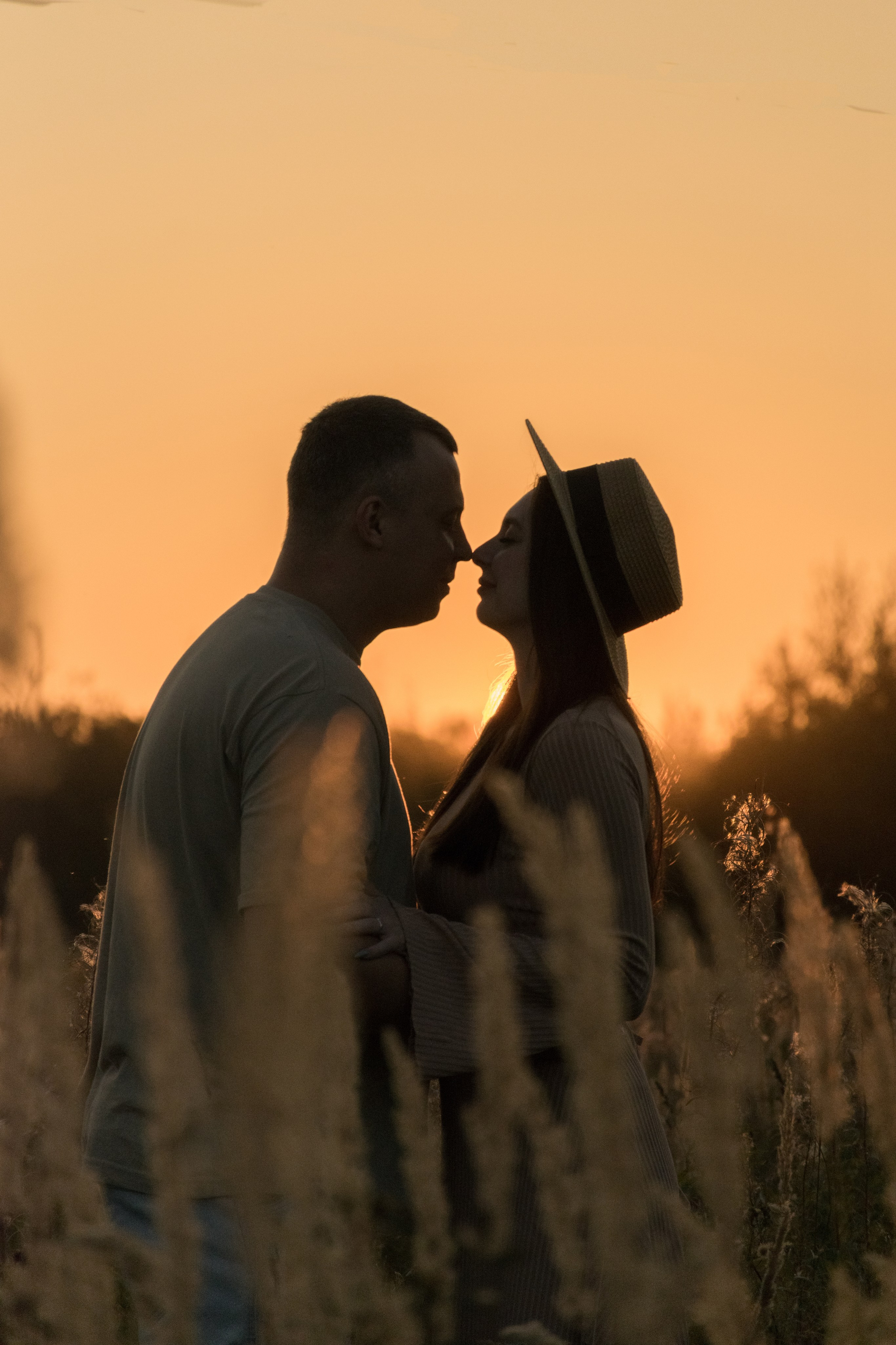 Алина и Влад на закате. Фотограф в Павловском Посаде, Москве Елена Фролова