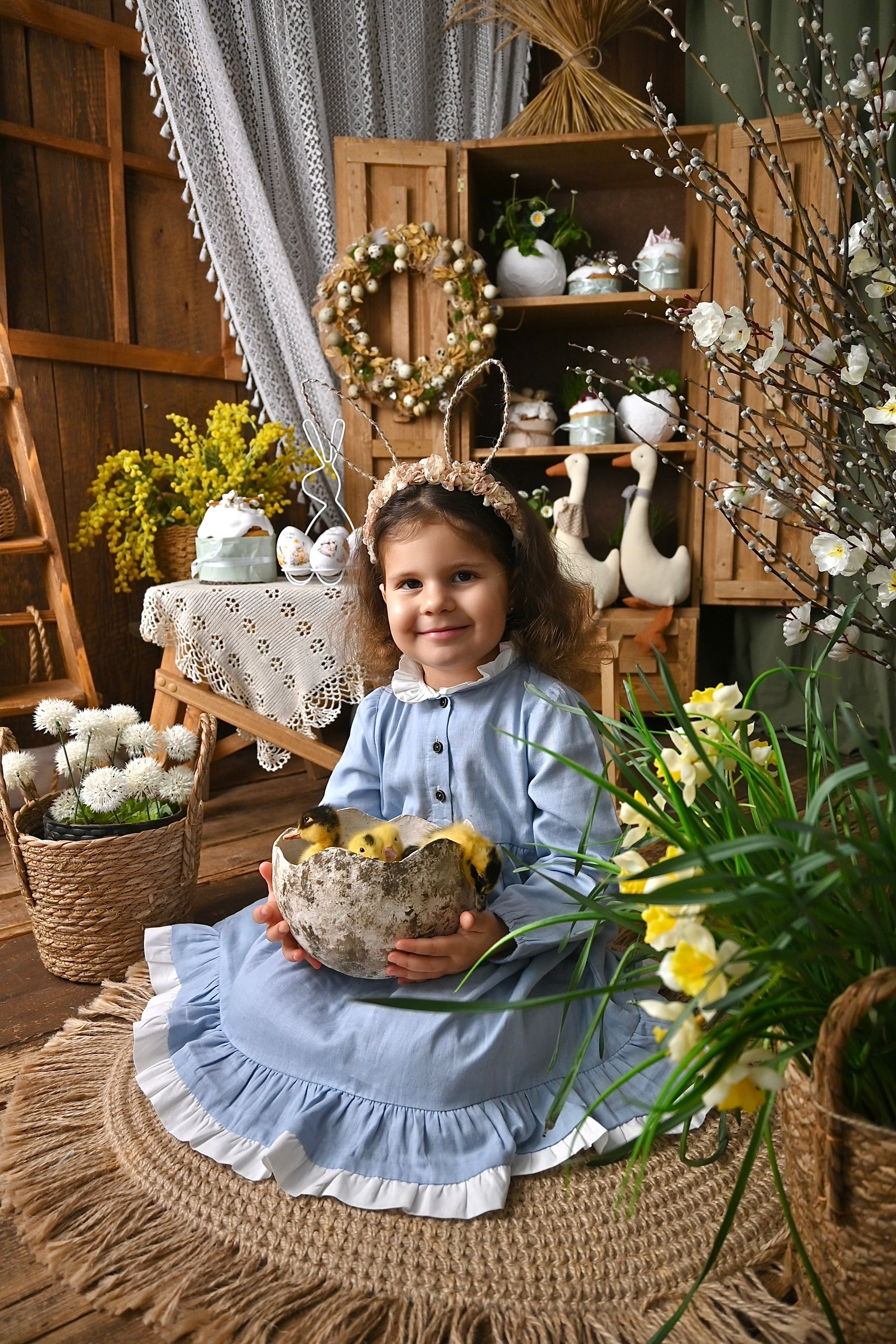 Пасха 2025. Детская фотостудия «Ягоза»