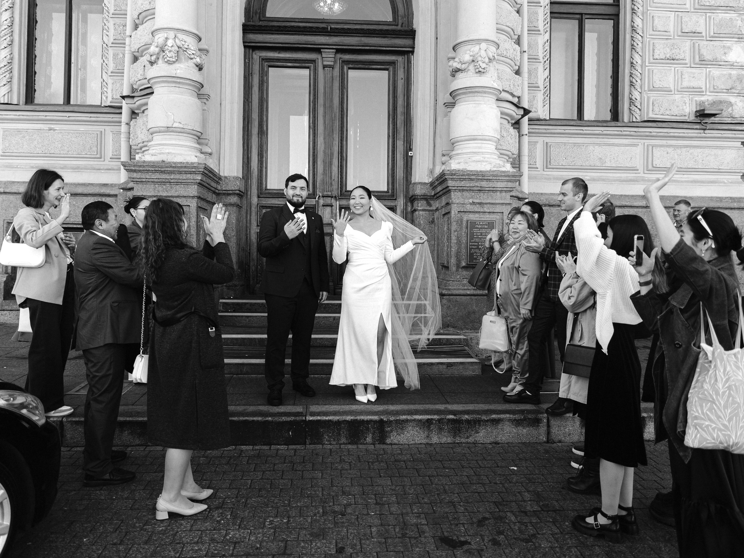 Дворец бракосочетания на Английской набережной. Фотограф СПБ Засорина Юлия