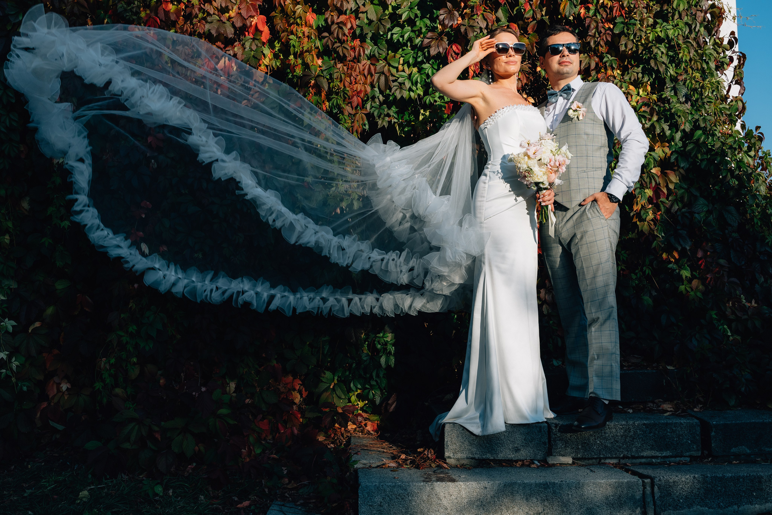 На кабриолетах. Свадебный фотограф в Москве Арчылан Николаев