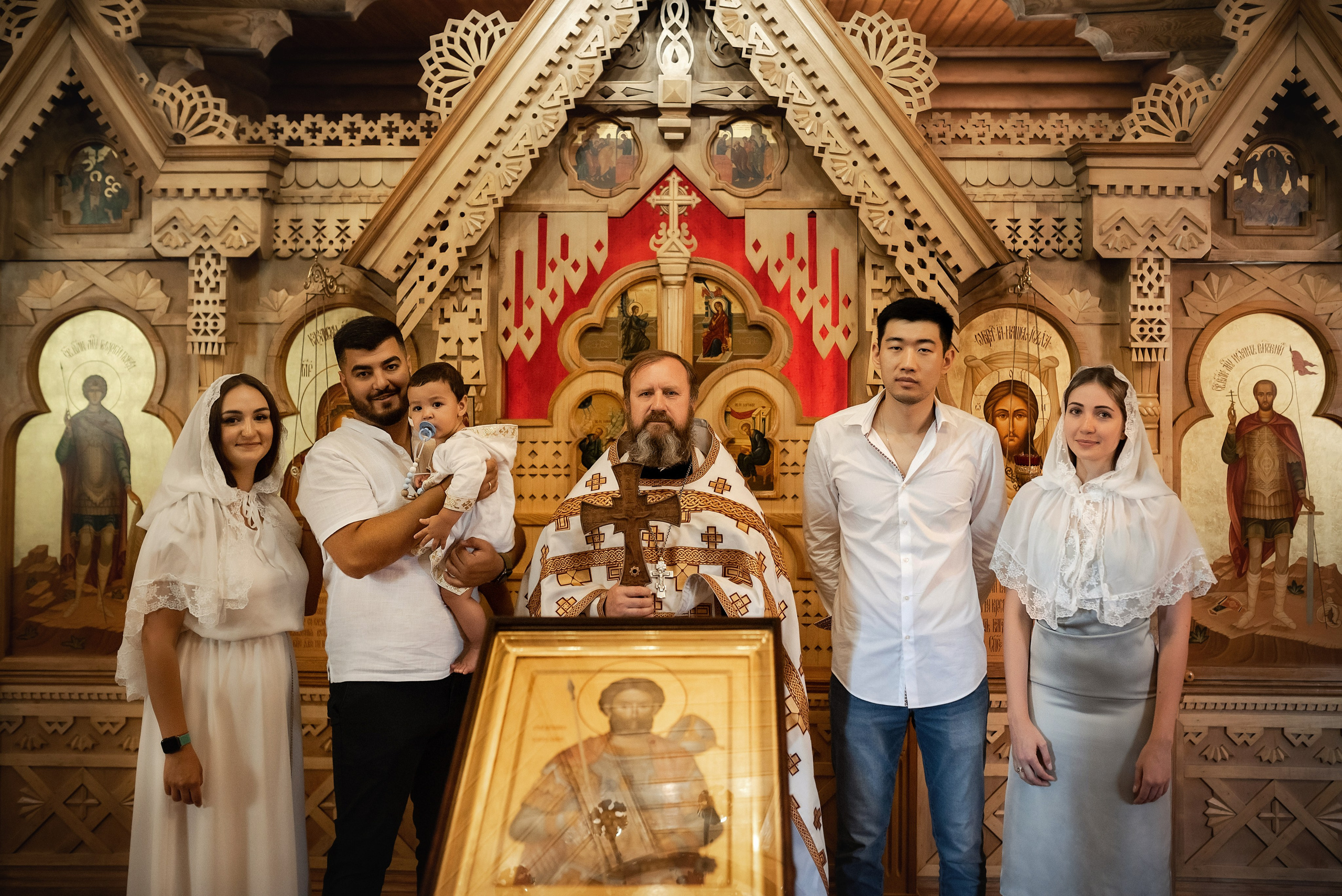 Крещение Даниила Храм Иоанна Воина. Семейный фотограф в Ростове-на-Дону Татьяна Литвинова