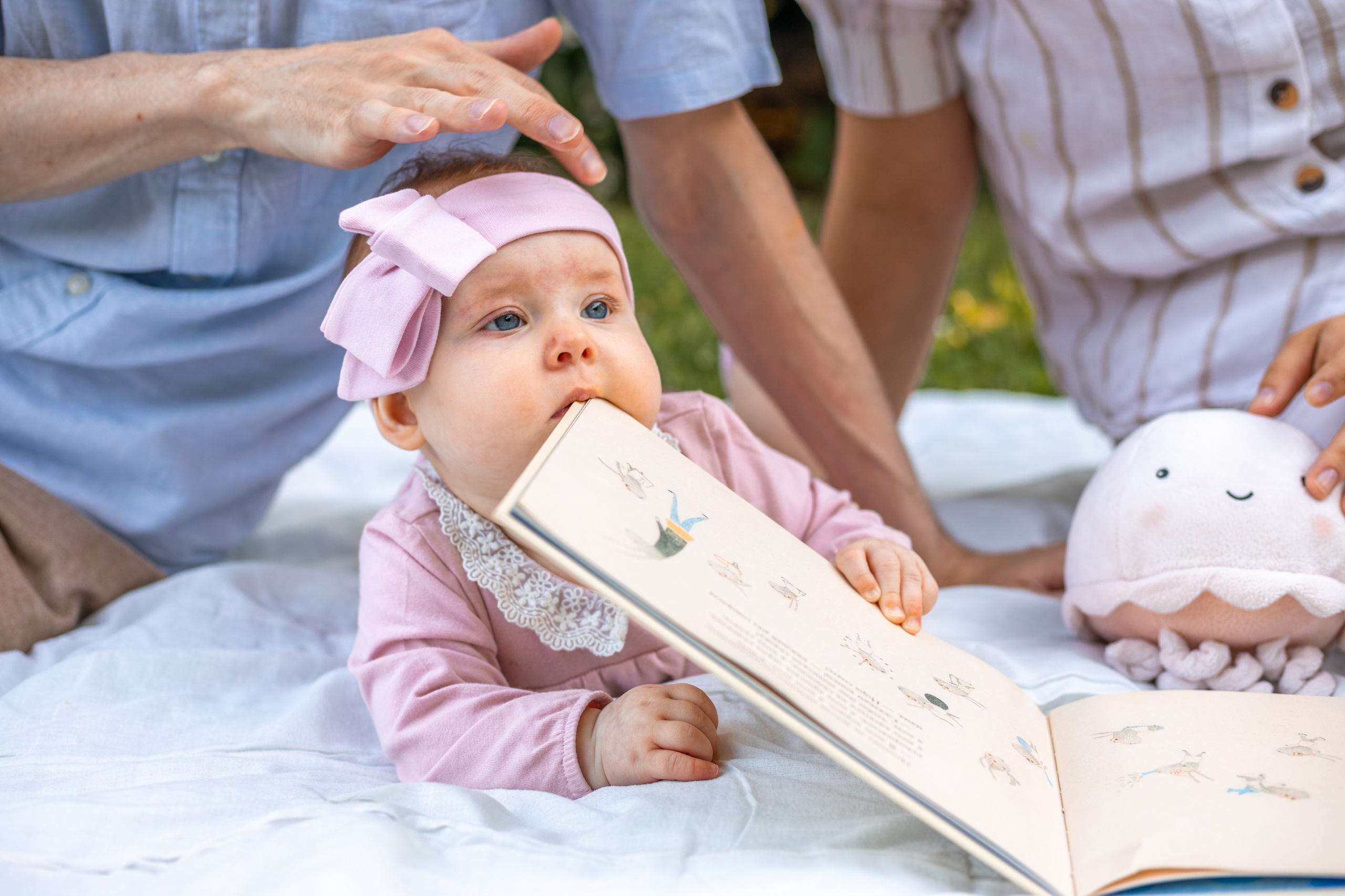 Эмилия 6 месяцев. Портретный и семейный фотограф в Москве Ирина Голубчина