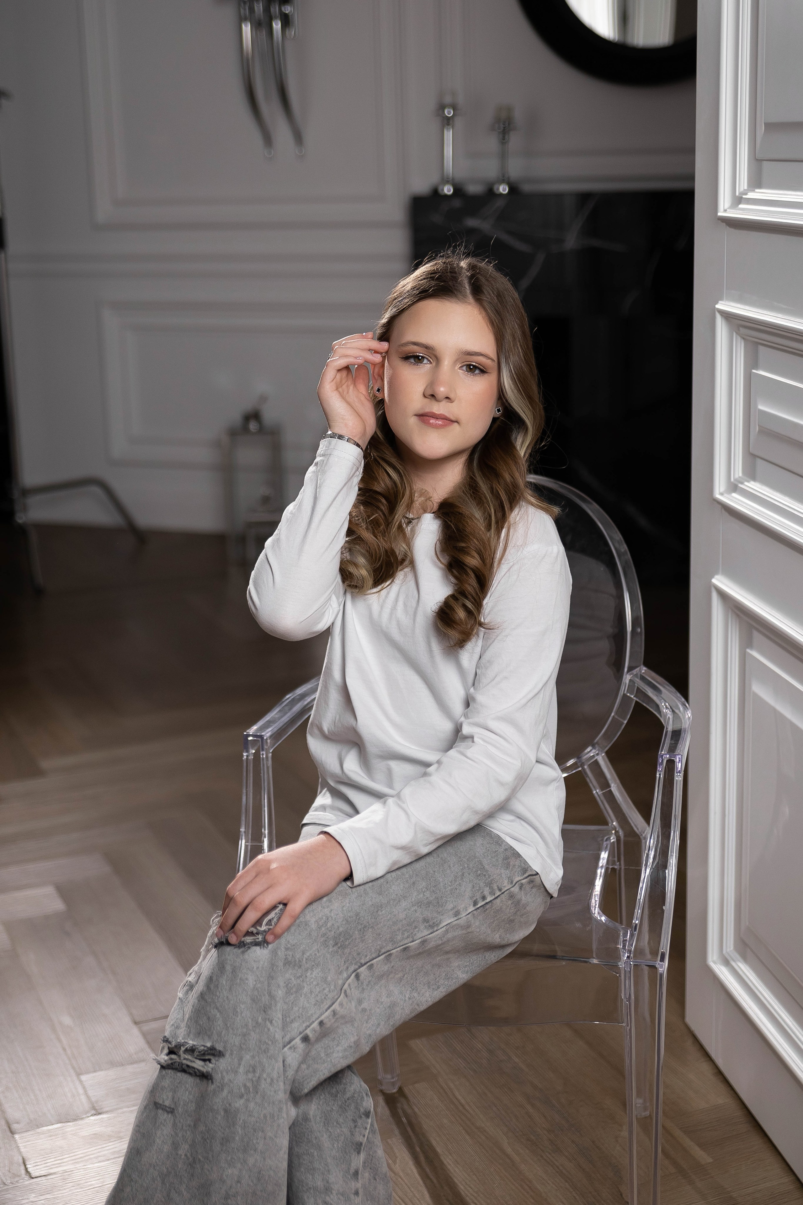 Студийная съёмка. Мама и дочь. Фотограф Буинск, Казань Аделя Давлетшина