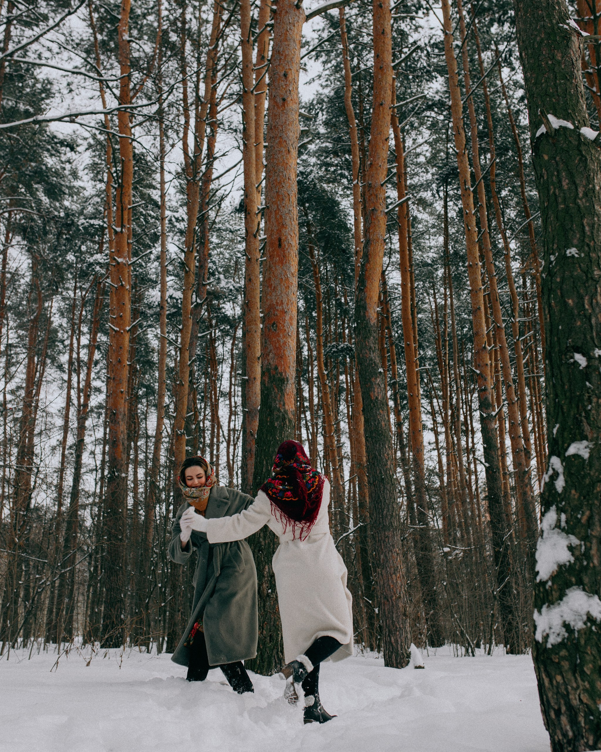 Сёстры. Масленица. Анастасия Турсунова арт-фотограф в Москве