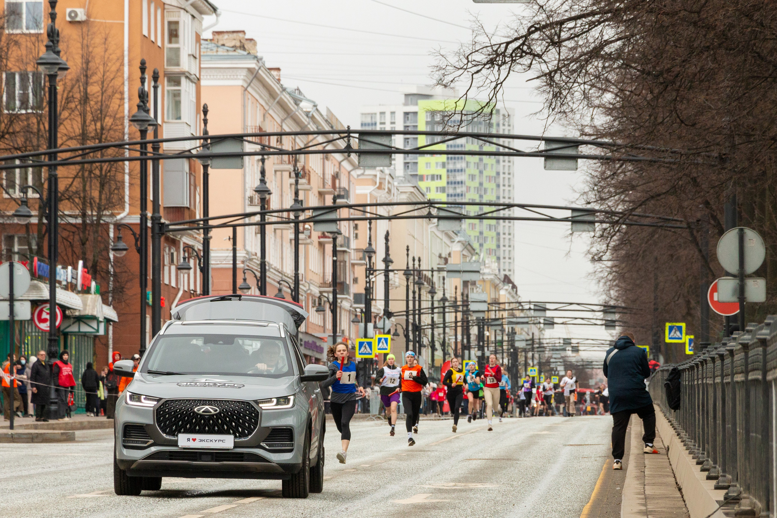 Пермь. Эстафета «Звезда» 2025. Фото. Олег Романов. Мастер фото по спорту