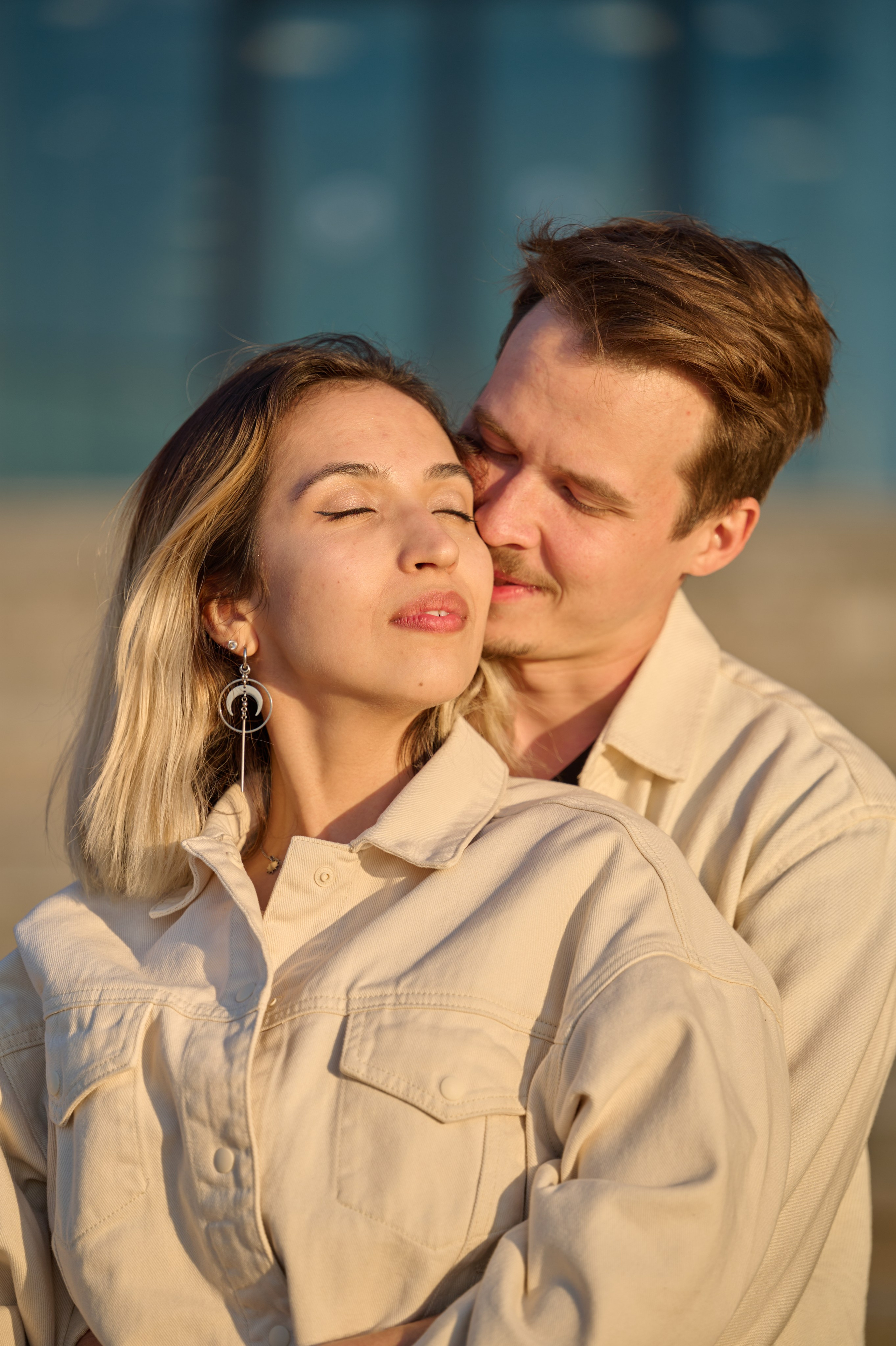 Ренита и Егор с Фокси и Пени. Фотограф анималист в Казани Алина Сулейманова. Фотограф животных