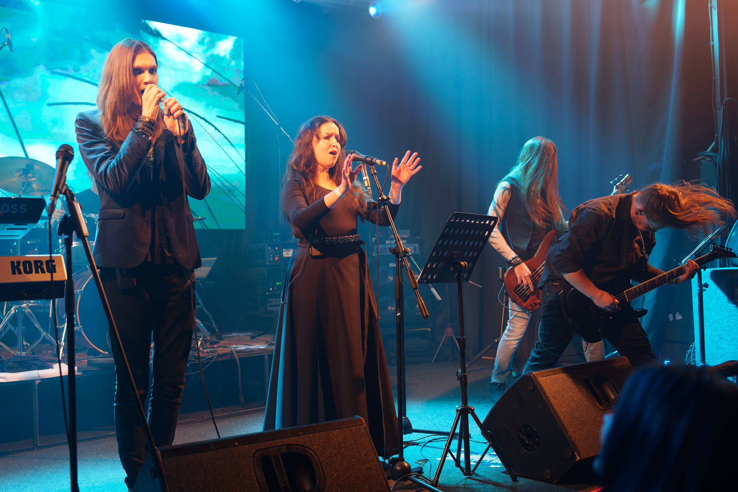 Группа Nimea (Nightwish кавер). Андрей Васильев. Фотограф, Санкт-Петербург, Российская Федерация