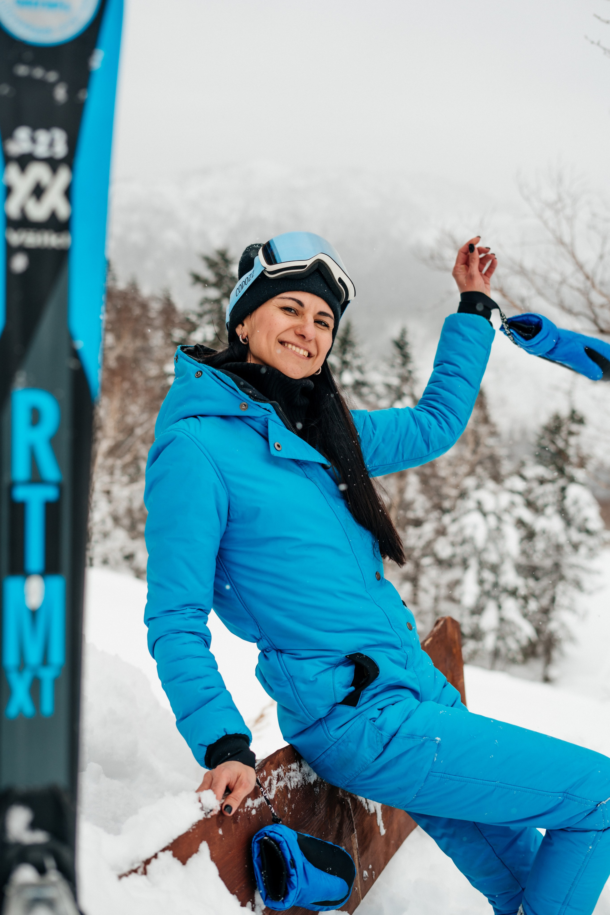 Лыжницы против сноубордисток. Фотограф сахалин