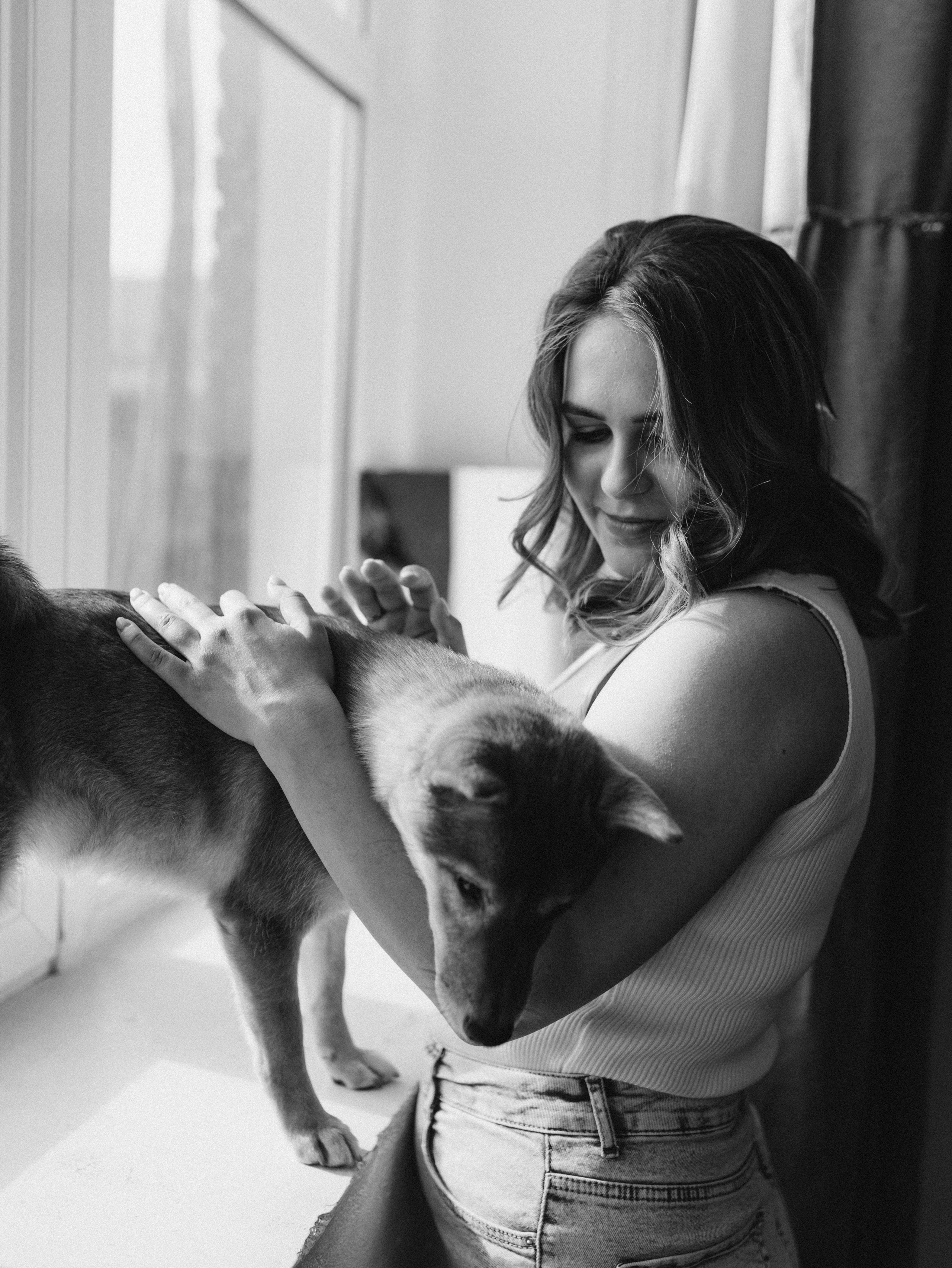 Мика и Настя. Фотограф-анималист в Москве Кириллова Татьяна