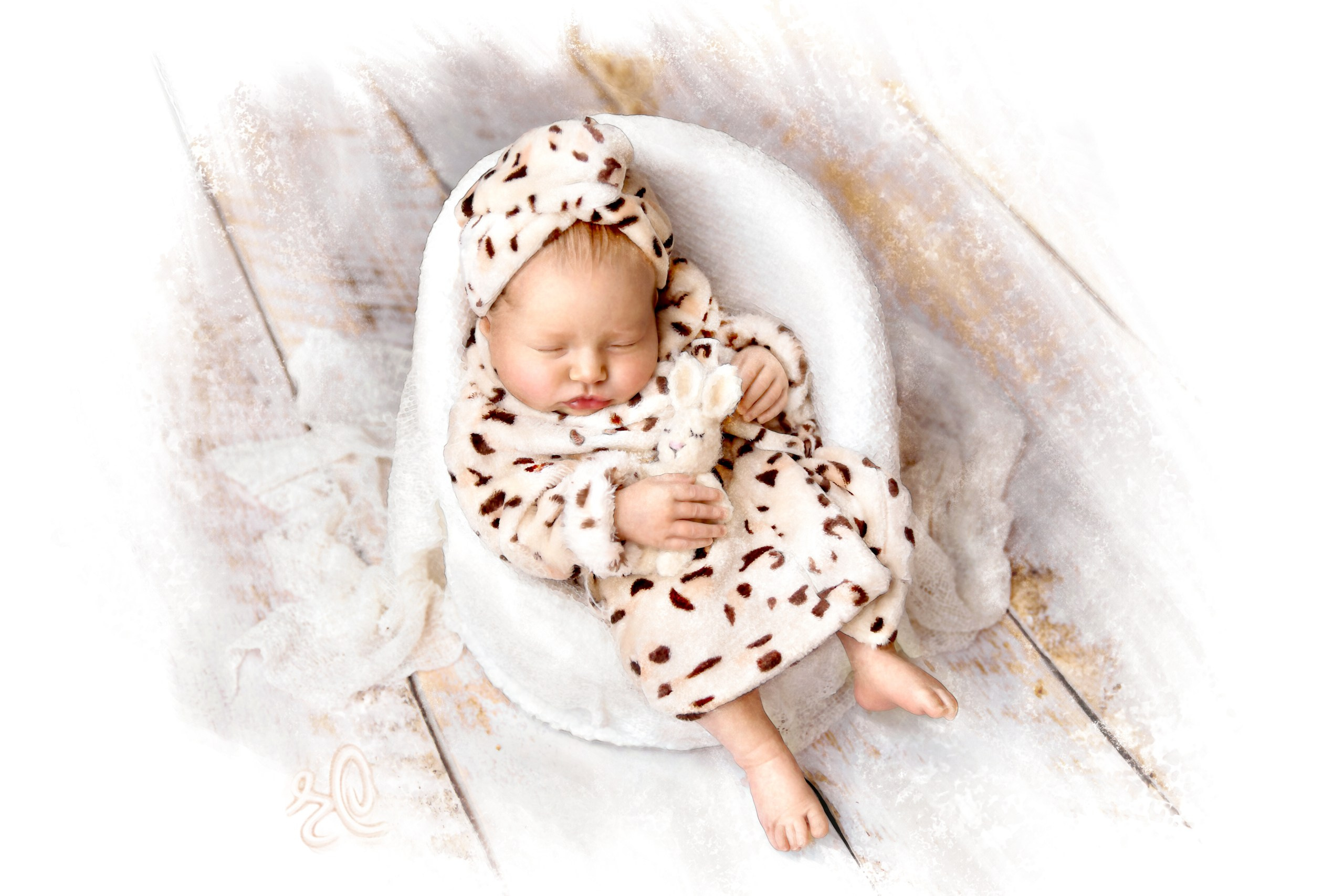 Акварели. Профессиональный фотограф новорождённых в Москве Елена Сатюкова