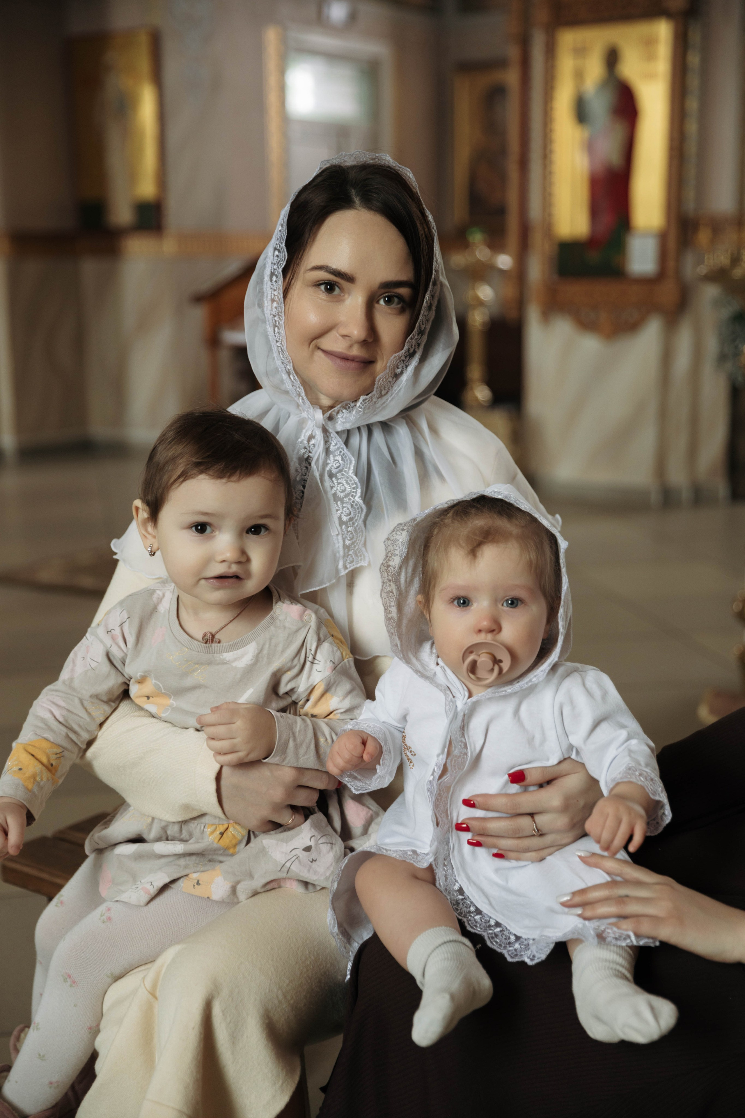 Таинство Крещения Владиславы. Фотограф Сальск Катерина