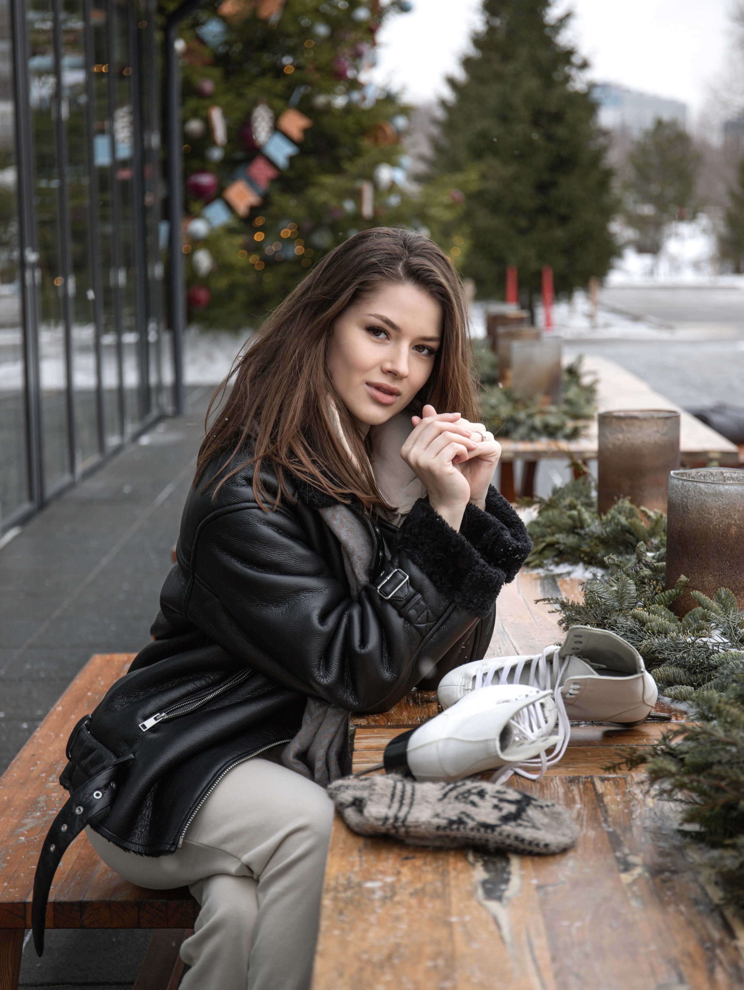 На катке. Свадебный и семейный фотограф в Москве Мила Широких