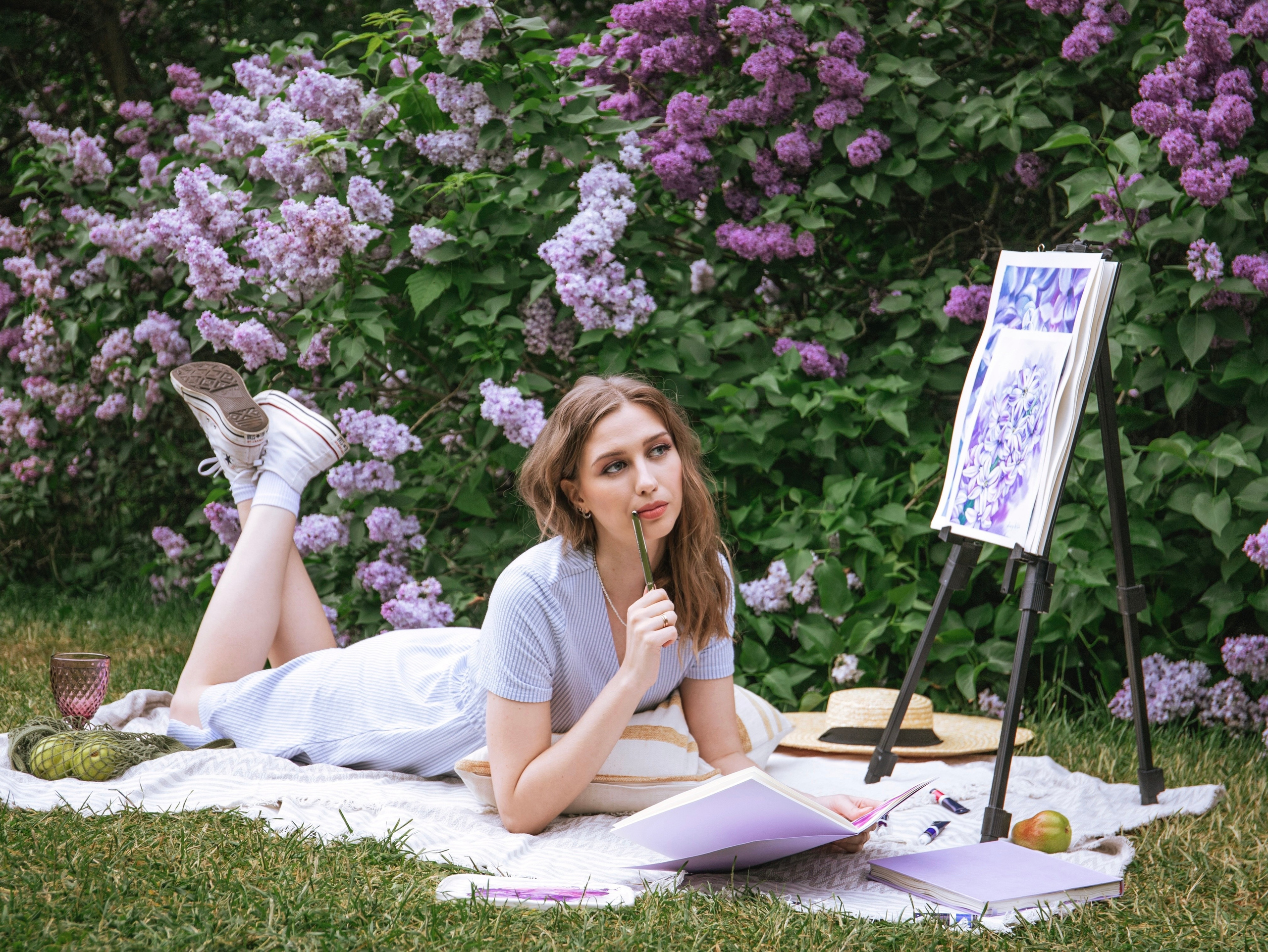 Цветение сирени. Свадебный и семейный фотограф в Москве Мила Широких