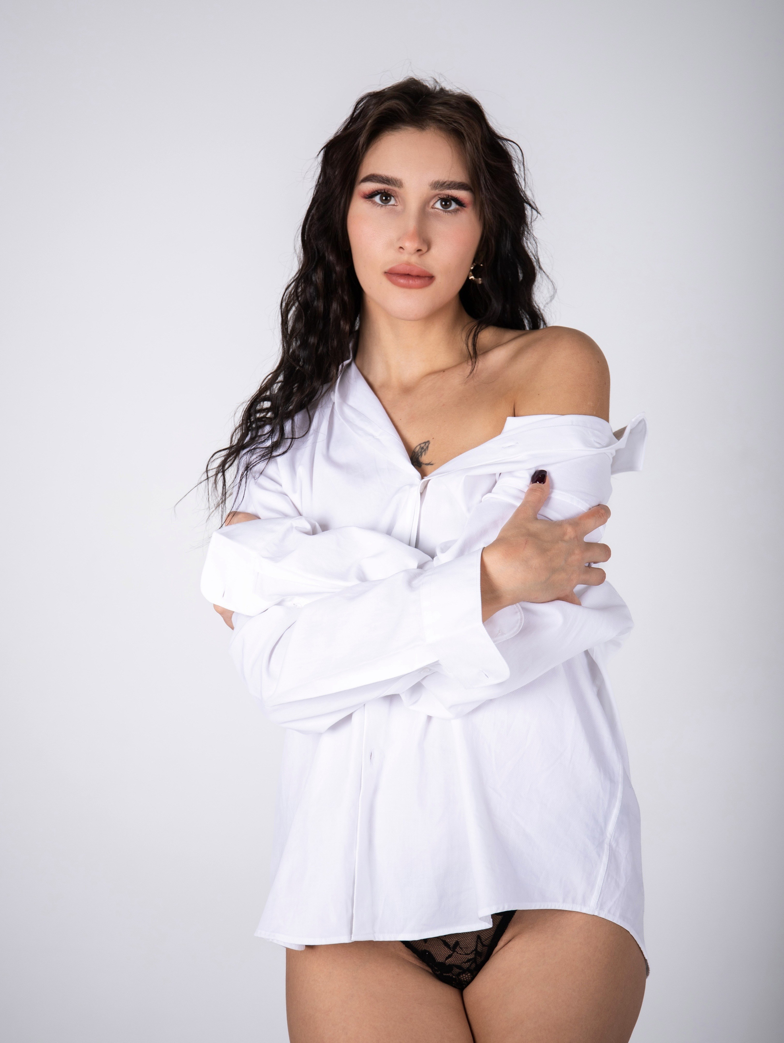 На циклораме. Свадебный и семейный фотограф в Москве Мила Широких