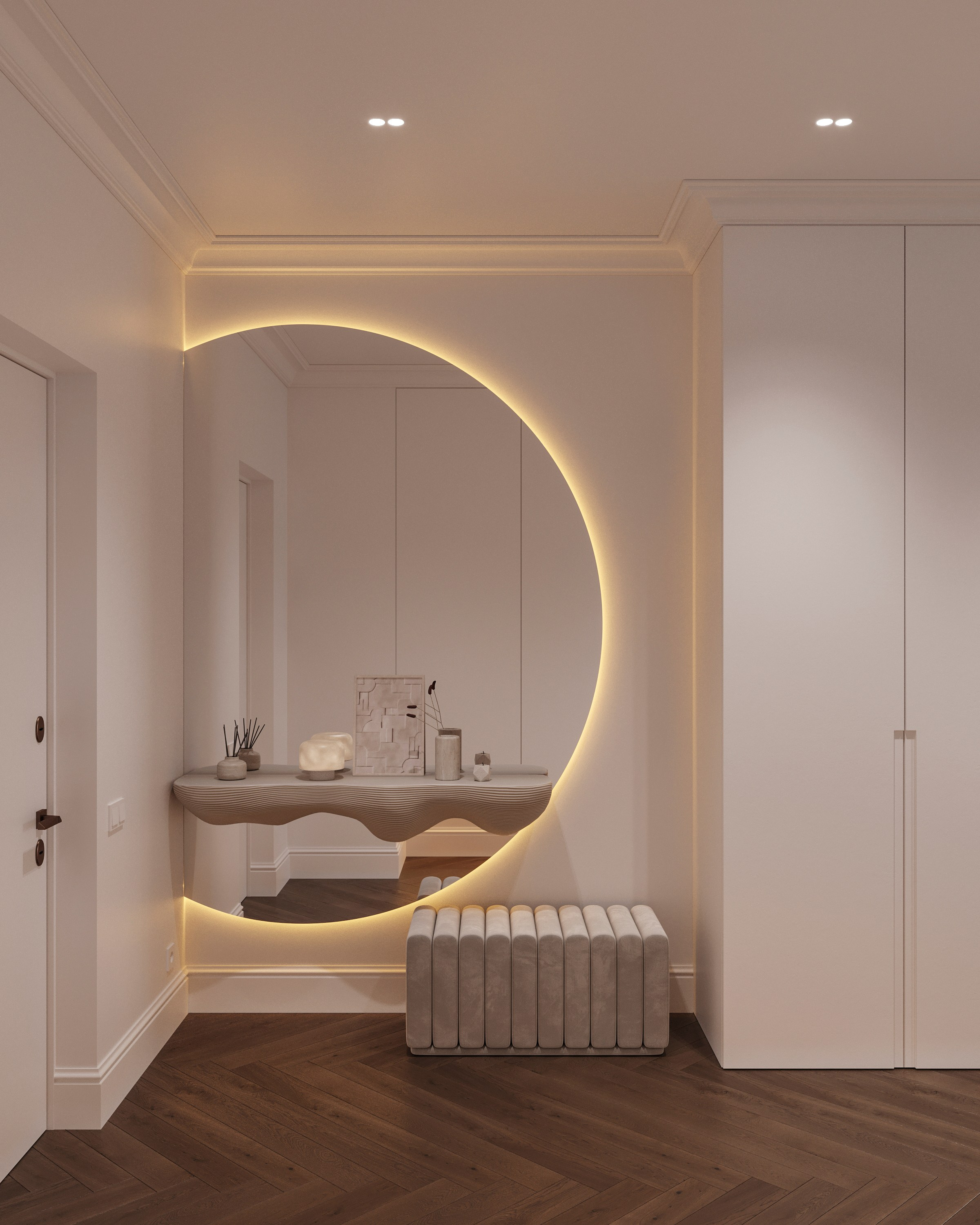 MODERN ELEGANCE | CONCEPTUAL PROJECT. Interior Visualization by Valerie Stetyukevich