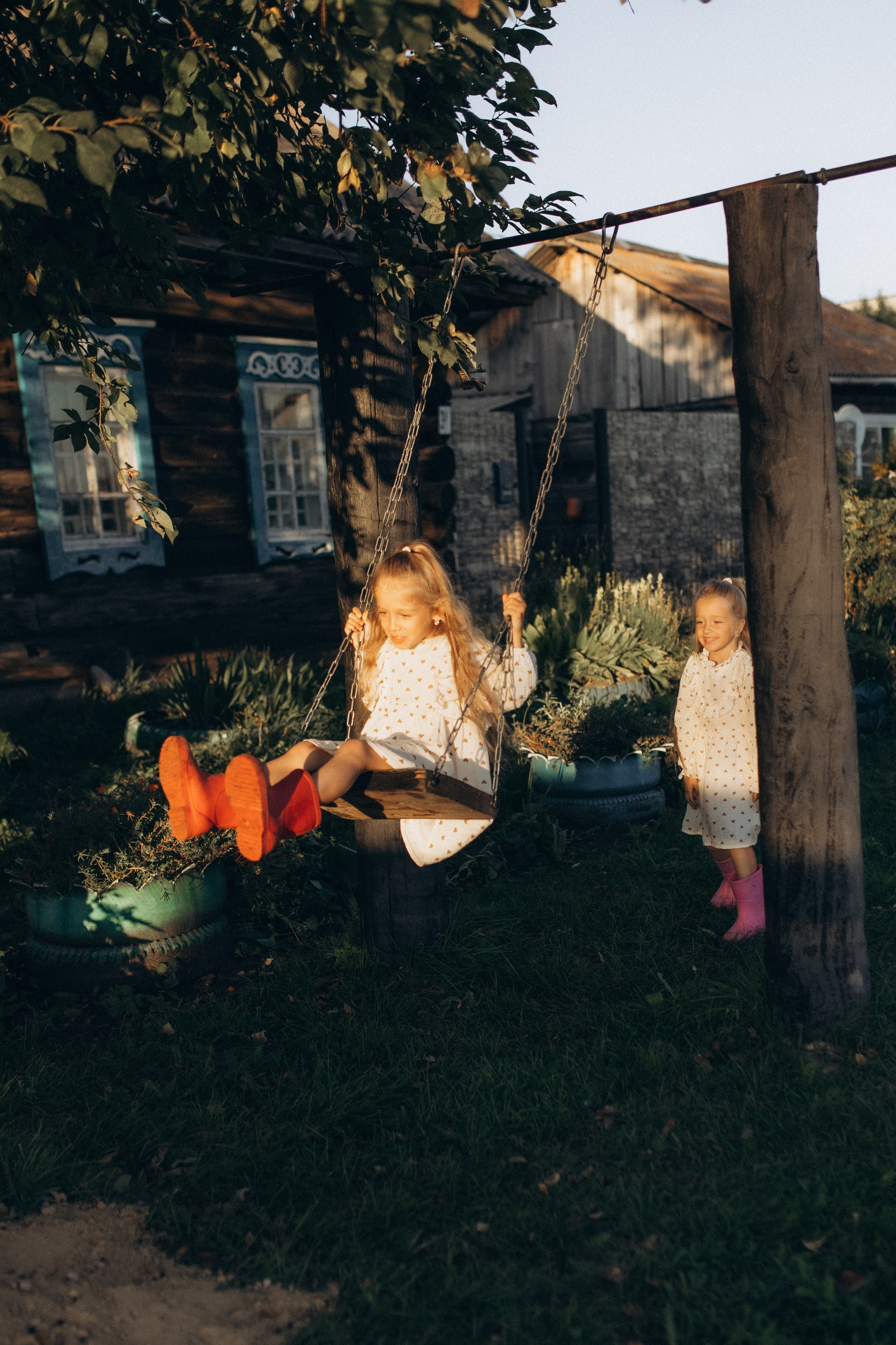 Деревенская история. Семейный фотограф lifestyle в Новосибирске Елена Шпилевая